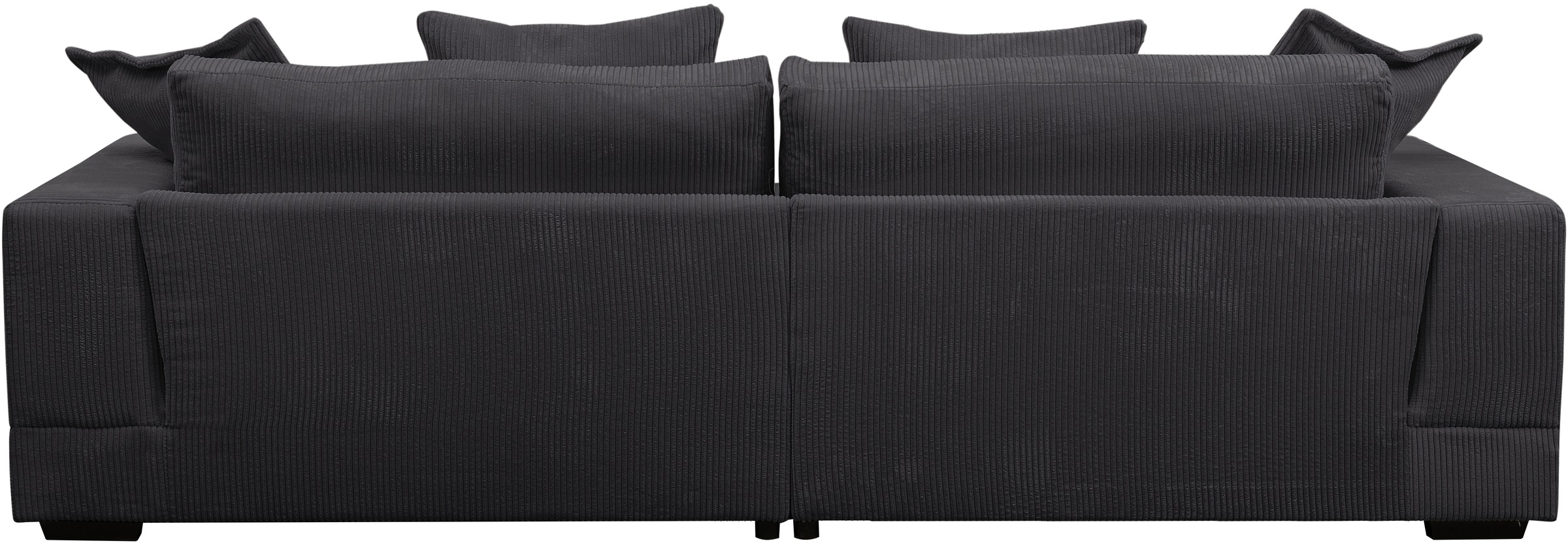 WERK2 Ecksofa »Eldorado L-Form«, Design Ecksofa, besonders weicher Sitzkomfort, extra breite Ottomane