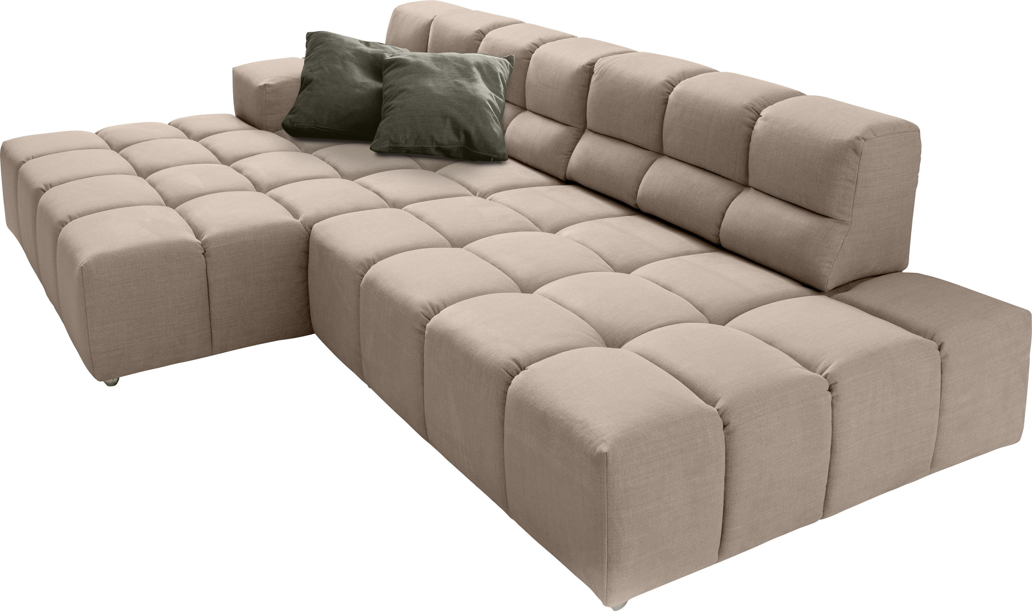 Thumbnail - designwerk Ecksofa "Temple L-Form, tolles Designsofa", mit Sitztiefenverstellung