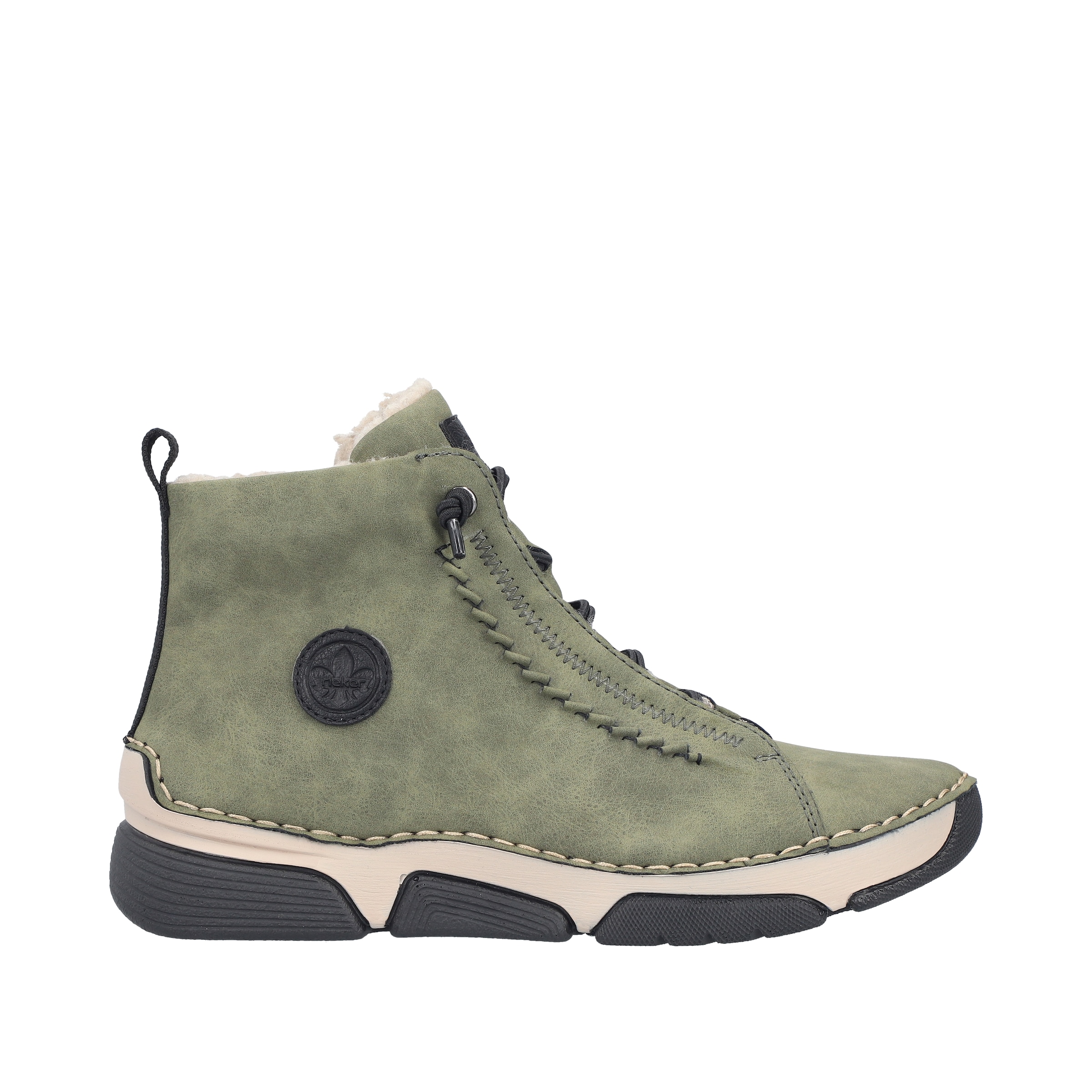 Rieker Winterboots  Winterstiefelette, Outdoorboots, Warmfutter, mit Innenreißverschluss