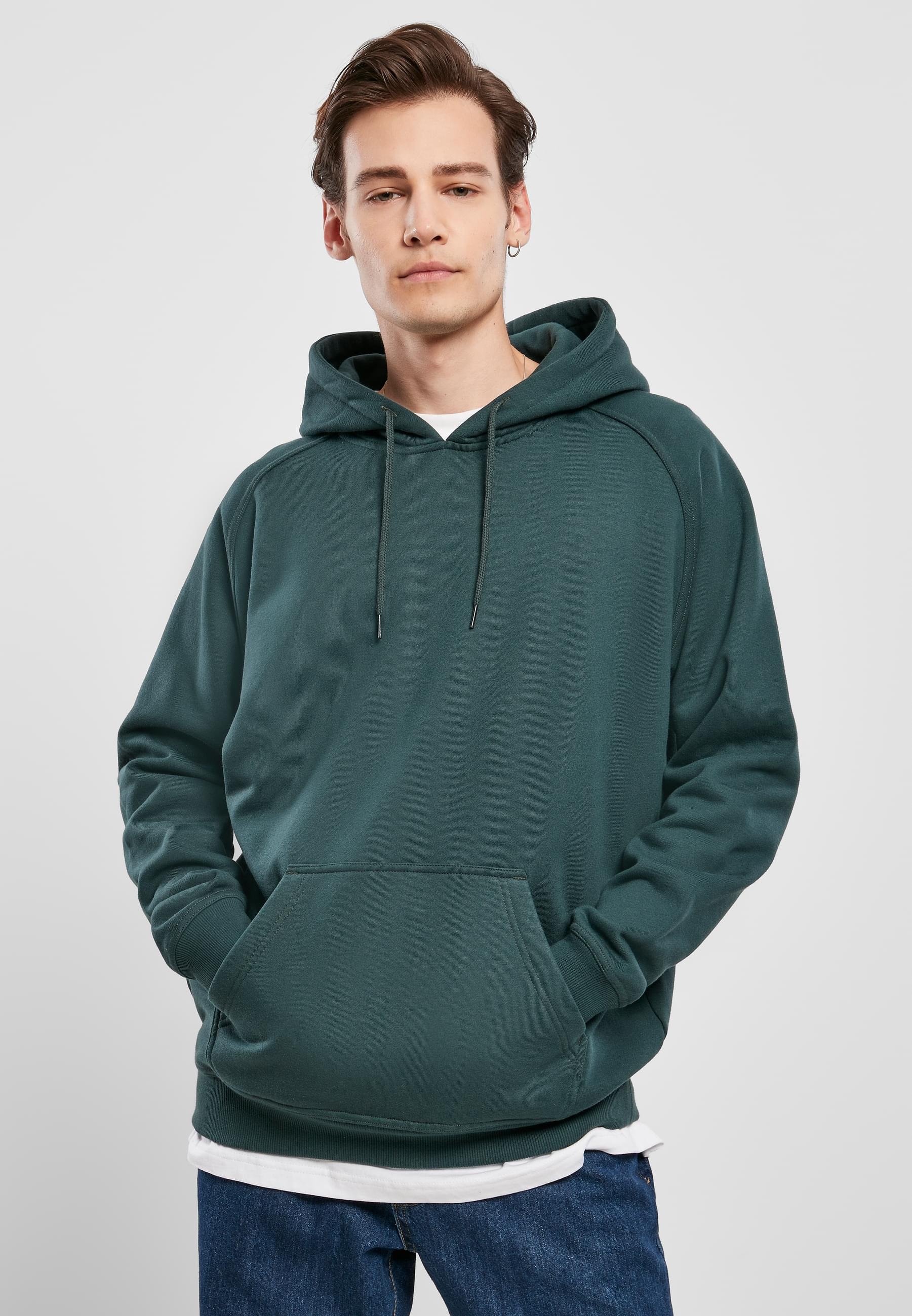 URBAN CLASSICS Sweatshirt »Urban Classics Herren Blank Hoody«, (1 tlg.)