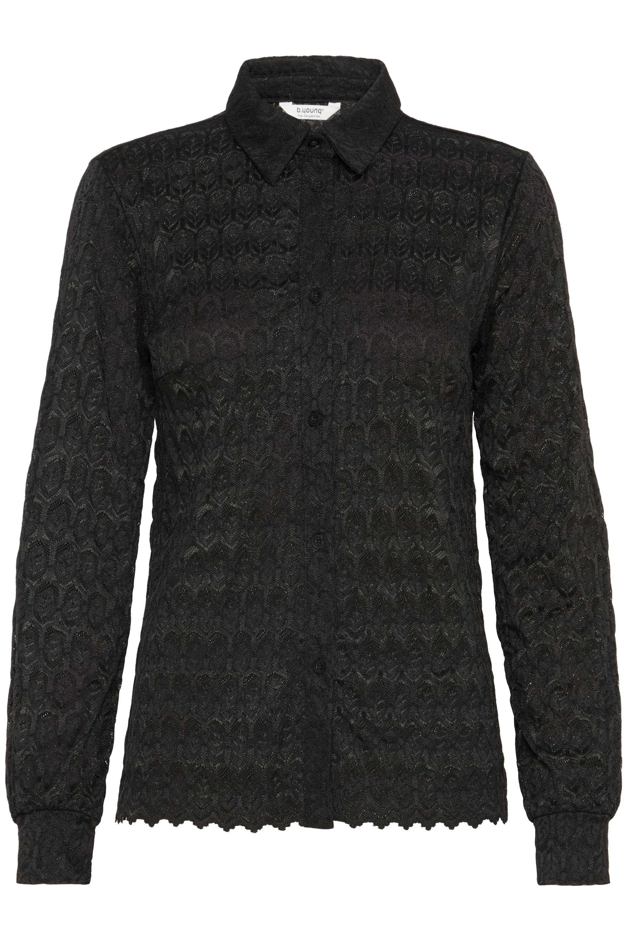 b.young Langarmhemd "Damen Hemdbluse BYRUBI"
