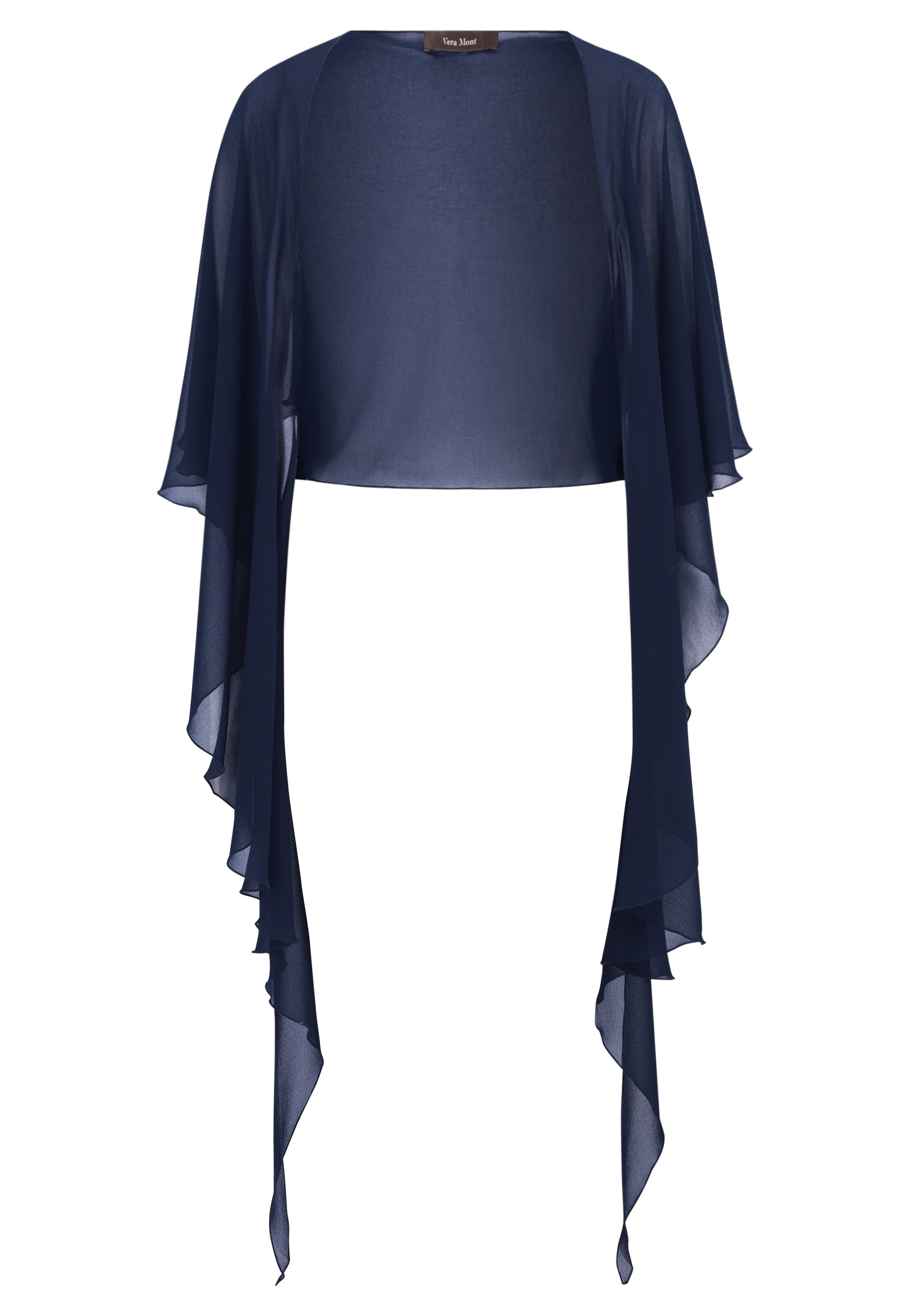 Vera Mont Multifunktionstuch "Vera Mont Chiffonstola mit Volant", Nahtführu günstig online kaufen