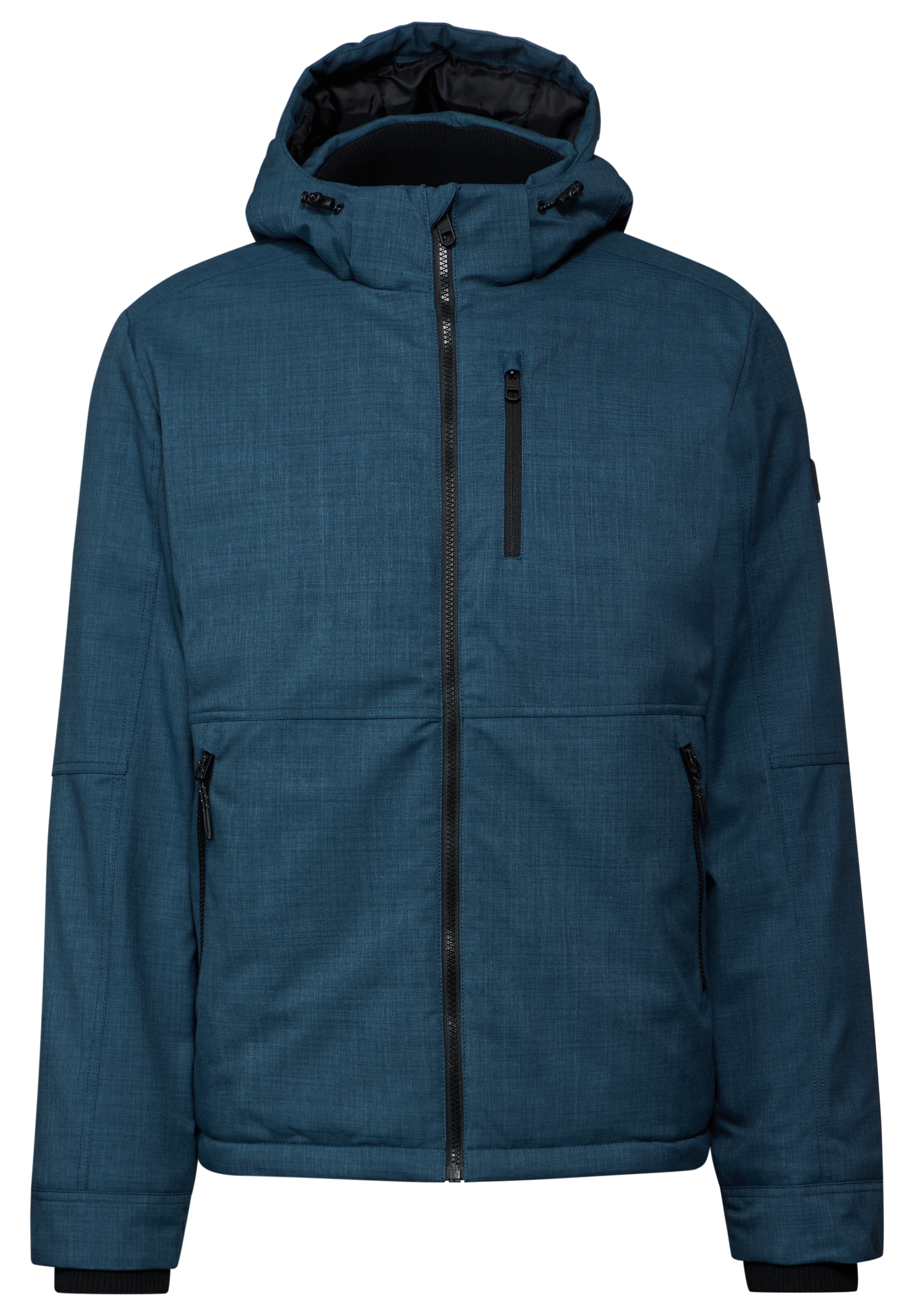 STREET ONE MEN Blouson, mit Kapuze, mit Brusttasche