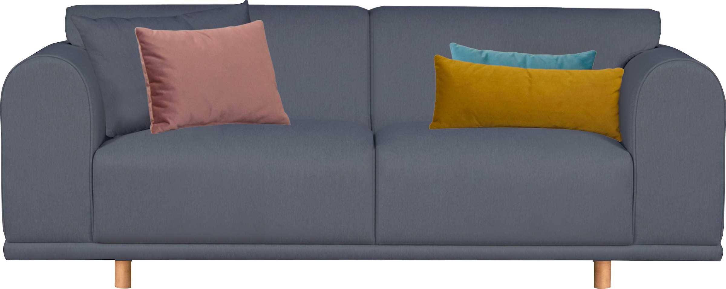 andas 2-Sitzer »Maroon«, in skandinavischem Design, mit losen Kissen
