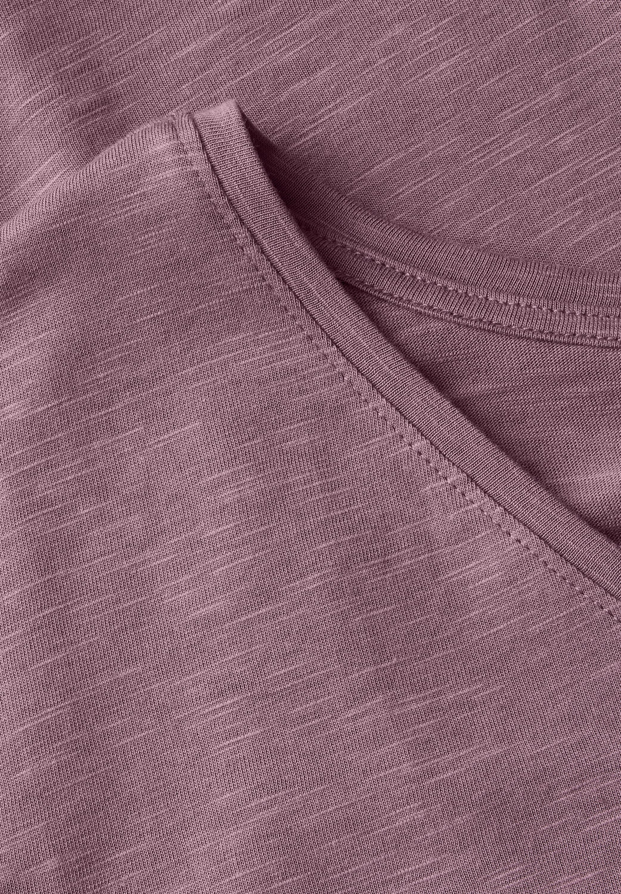 STREET ONE STUDIO V-Shirt, im soften Baumwoll-Mix