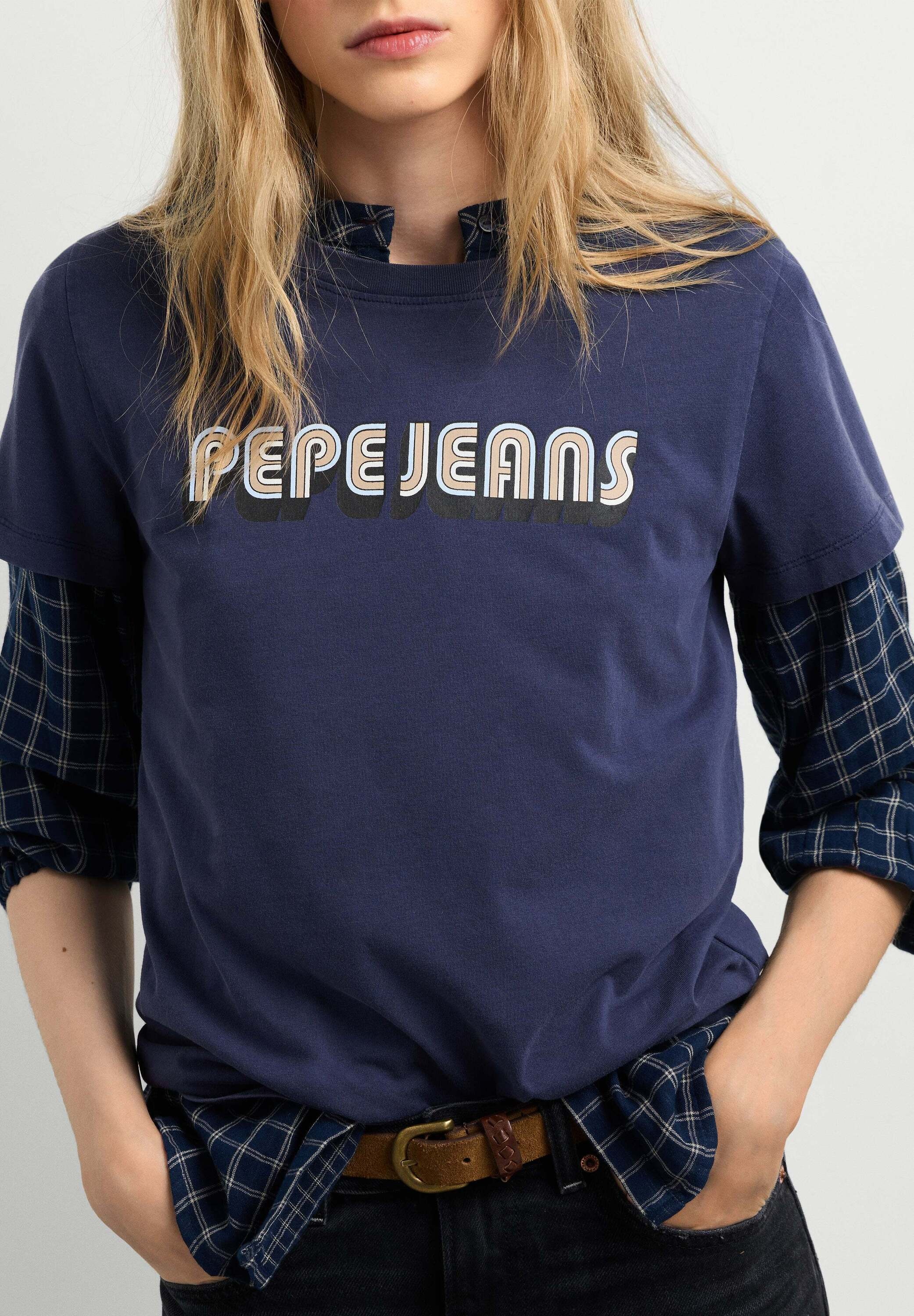 Pepe Jeans Print-Shirt »bedrucktes T-Shirt BAYLEE«