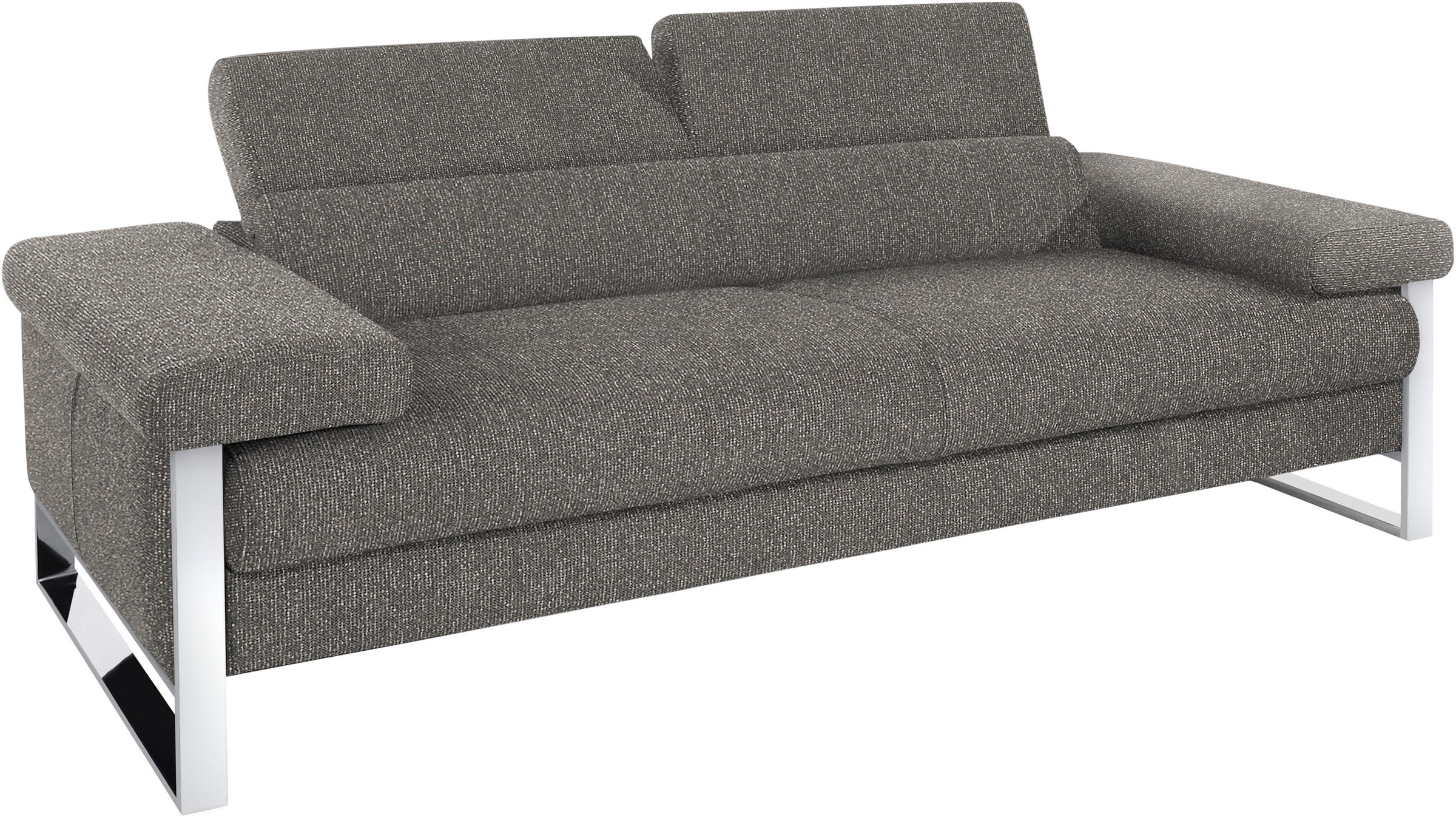 W.SCHILLIG 2-Sitzer »finn«, German Design Award 2016, Fußgestell Chrom glänzend, Breite 230 cm