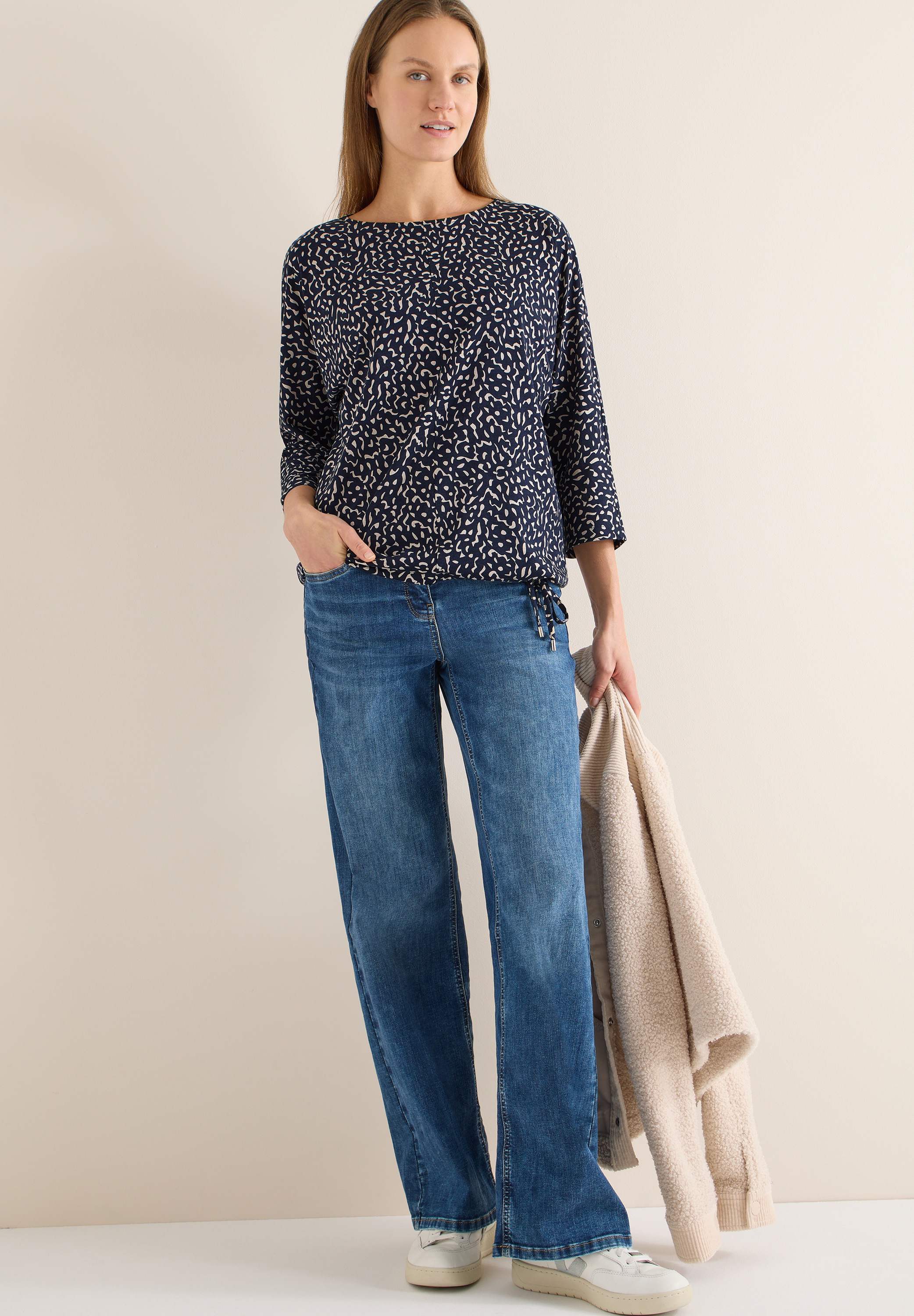 Cecil 3/4-Arm-Shirt Jersey günstig online kaufen