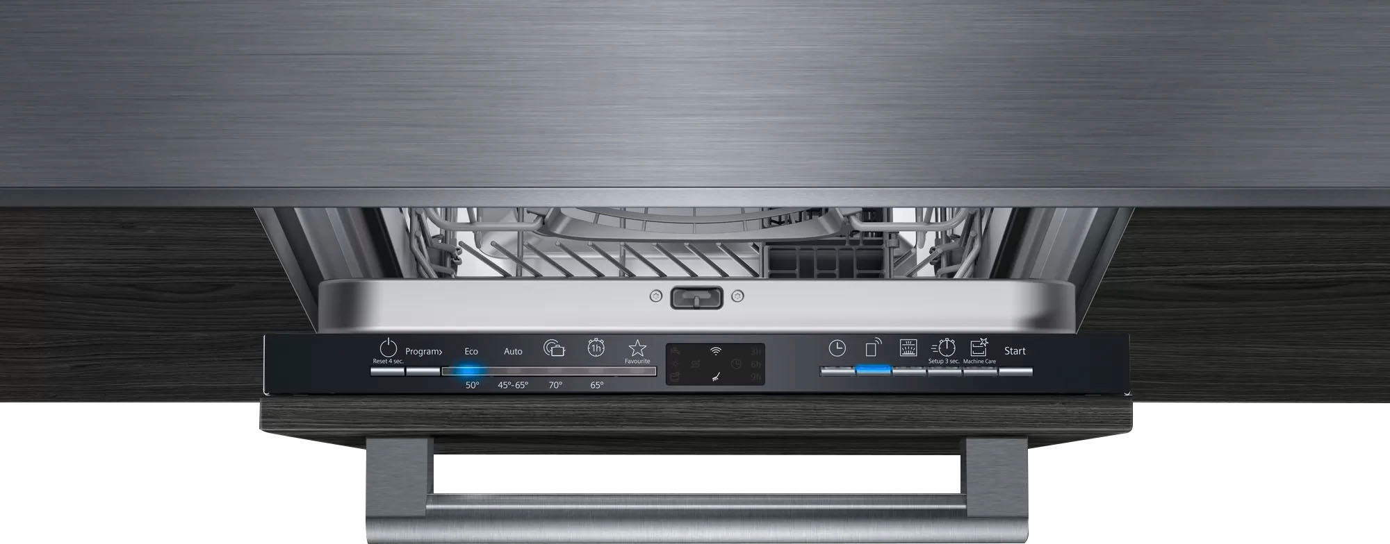 SIEMENS vollintegrierbarer Geschirrspüler iQ100 »SR61IX05KE«, 9 Maßgedecke