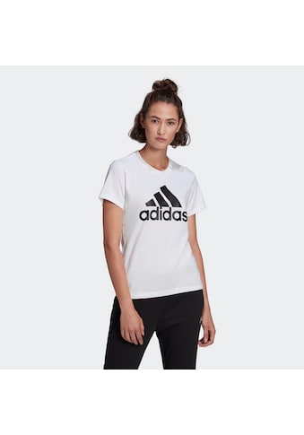 adidas Performance T-Shirt »LOUNGEWEAR ESSENTIALS LOGO« kaufen