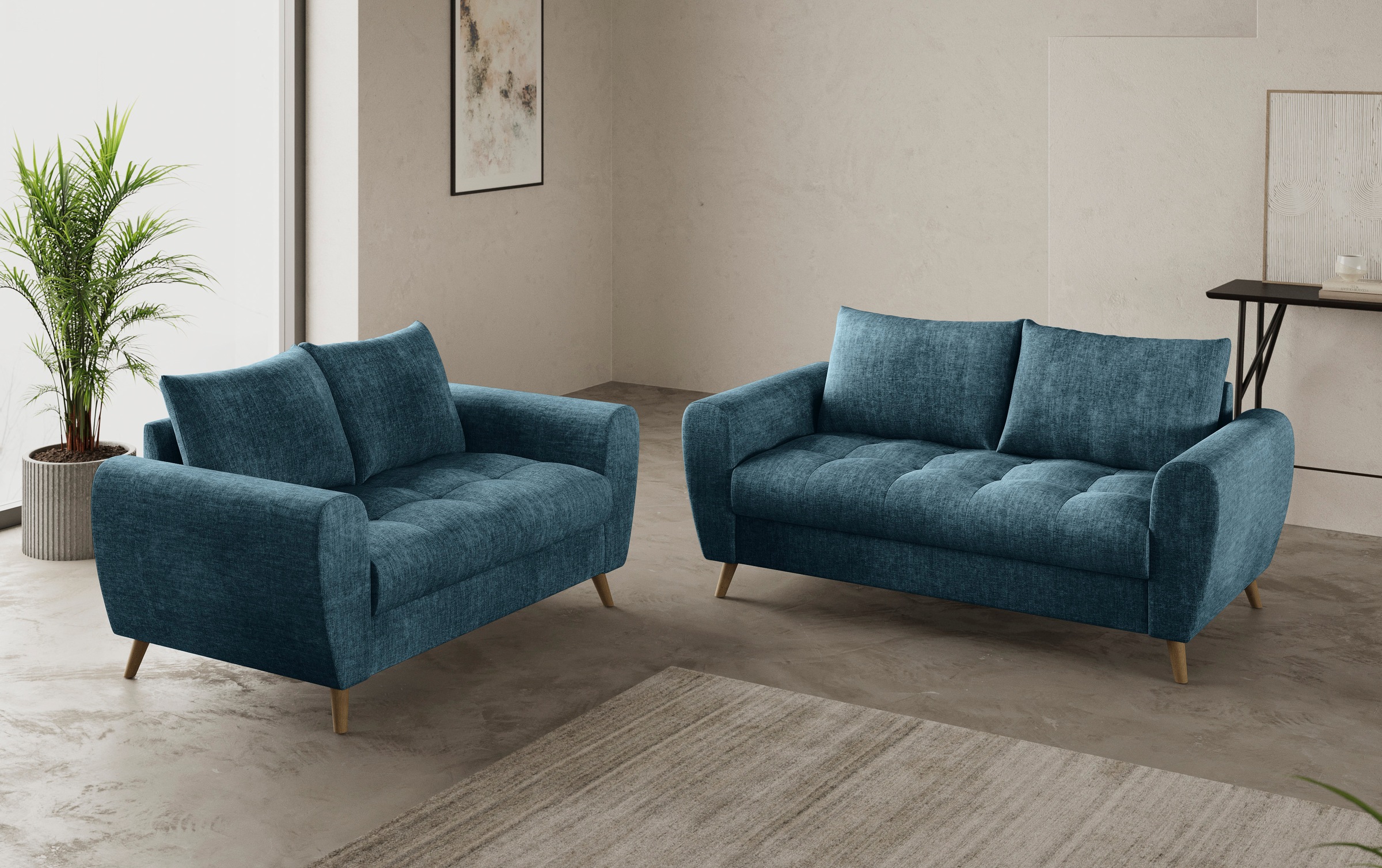 Mr. Couch 2,5-Sitzer »Blackburn II«, Mit Kaltschaumpolsterung bis 140 kg belastbar