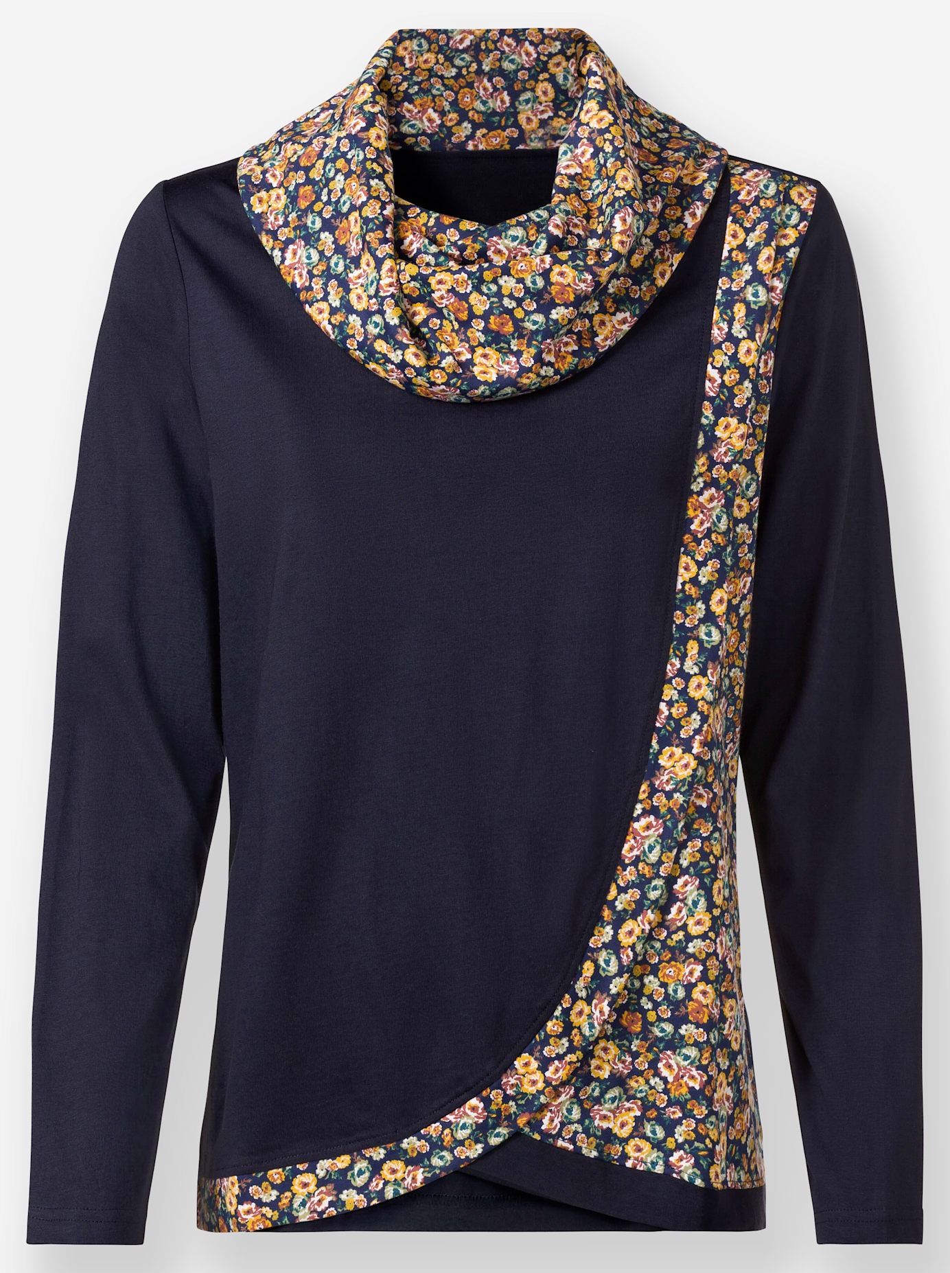 Inspirationen Rollkragenshirt »Shirt«, (1 tlg.)