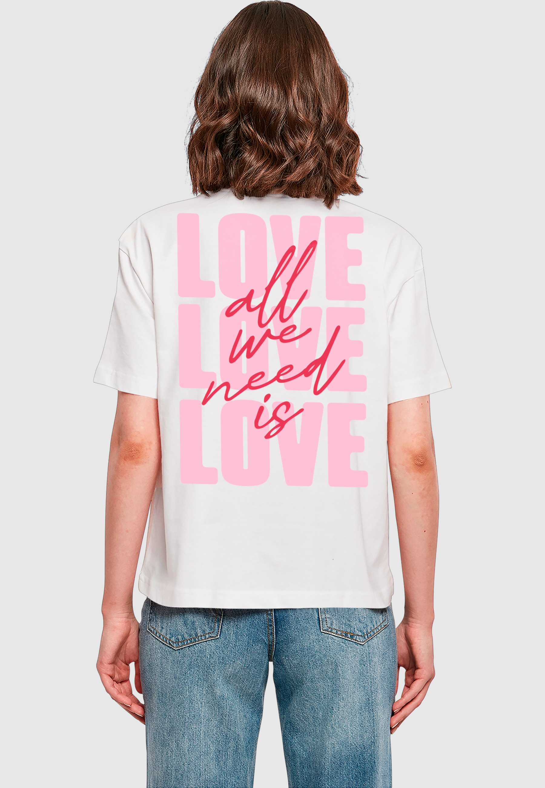 Miss Tee T-Shirt »Miss Tee All We Need Is Love Tee« 1 Stk.