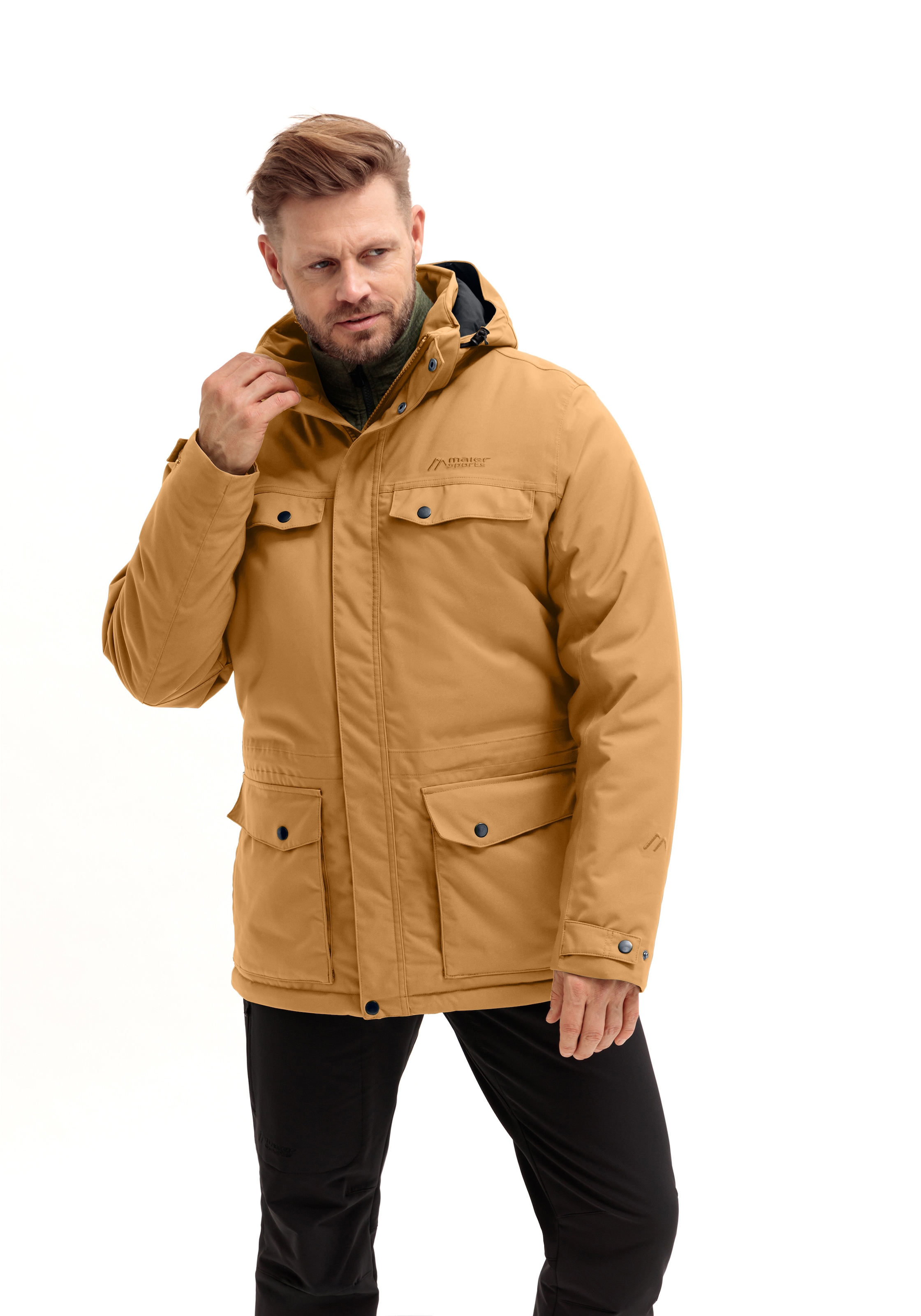 Maier Sports Funktionsjacke »Knuth«, Herren Outdoorjacke, wind/wasserdichte Jacke, mTHERM Isolation