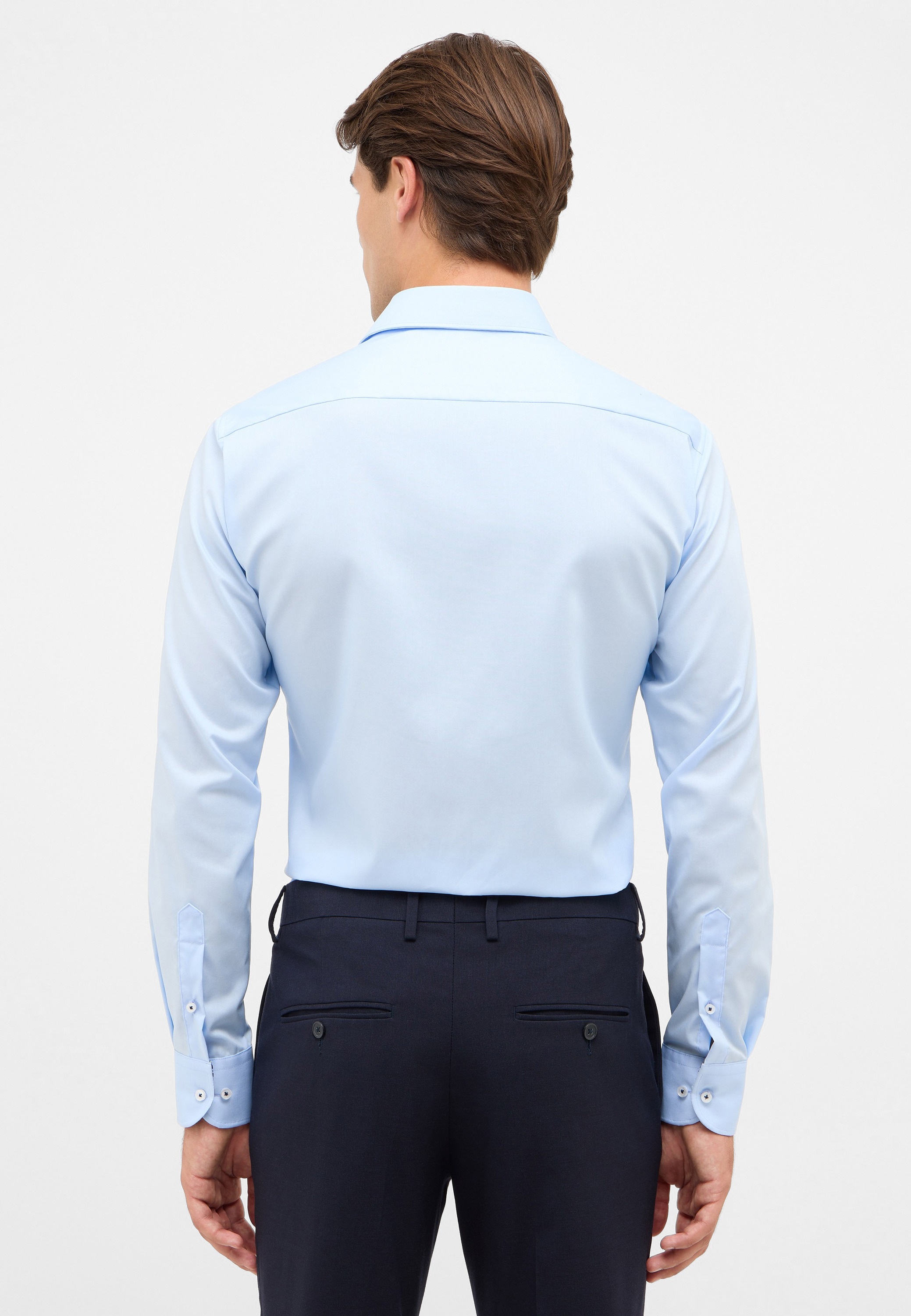 Eterna Langarmhemd »SLIM FIT« NON IRON (bügelfrei)