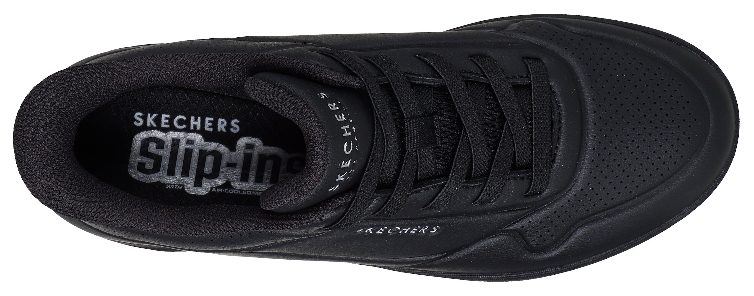 Skechers Slip-On Sneaker »UNO CTL«, Freizeitschuh, Schnürschuh mit elastischen Schnürsenkeln