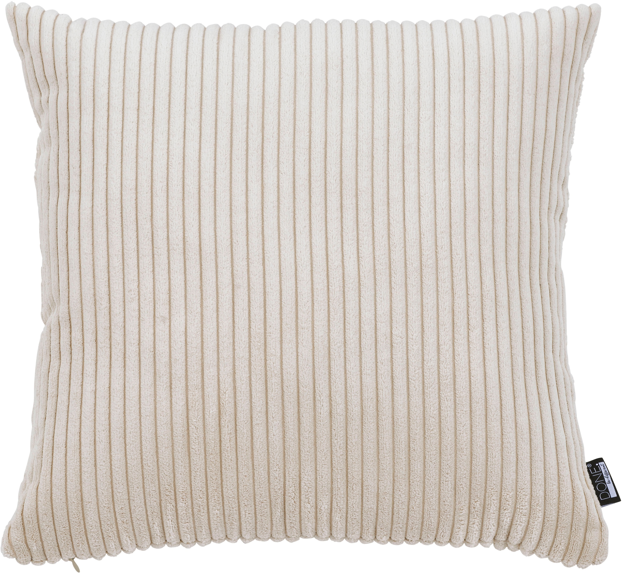 done. Dekokissen "Zoom" Kissenhülle aus modernem Cordstoff günstig online kaufen