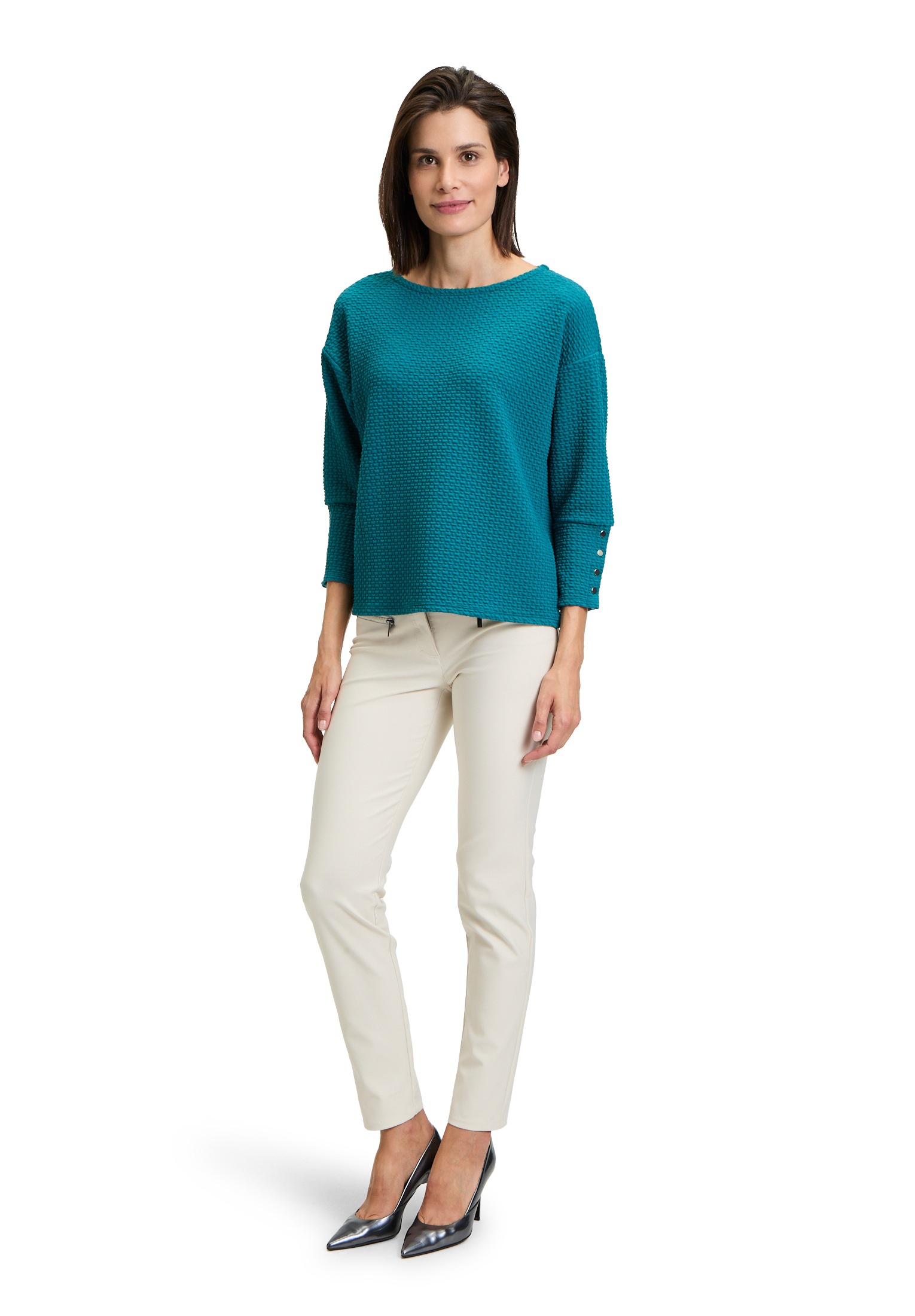 Betty Barclay Sweatshirt »Betty Barclay Sweatshirt mit 3/4 Arm«, Material