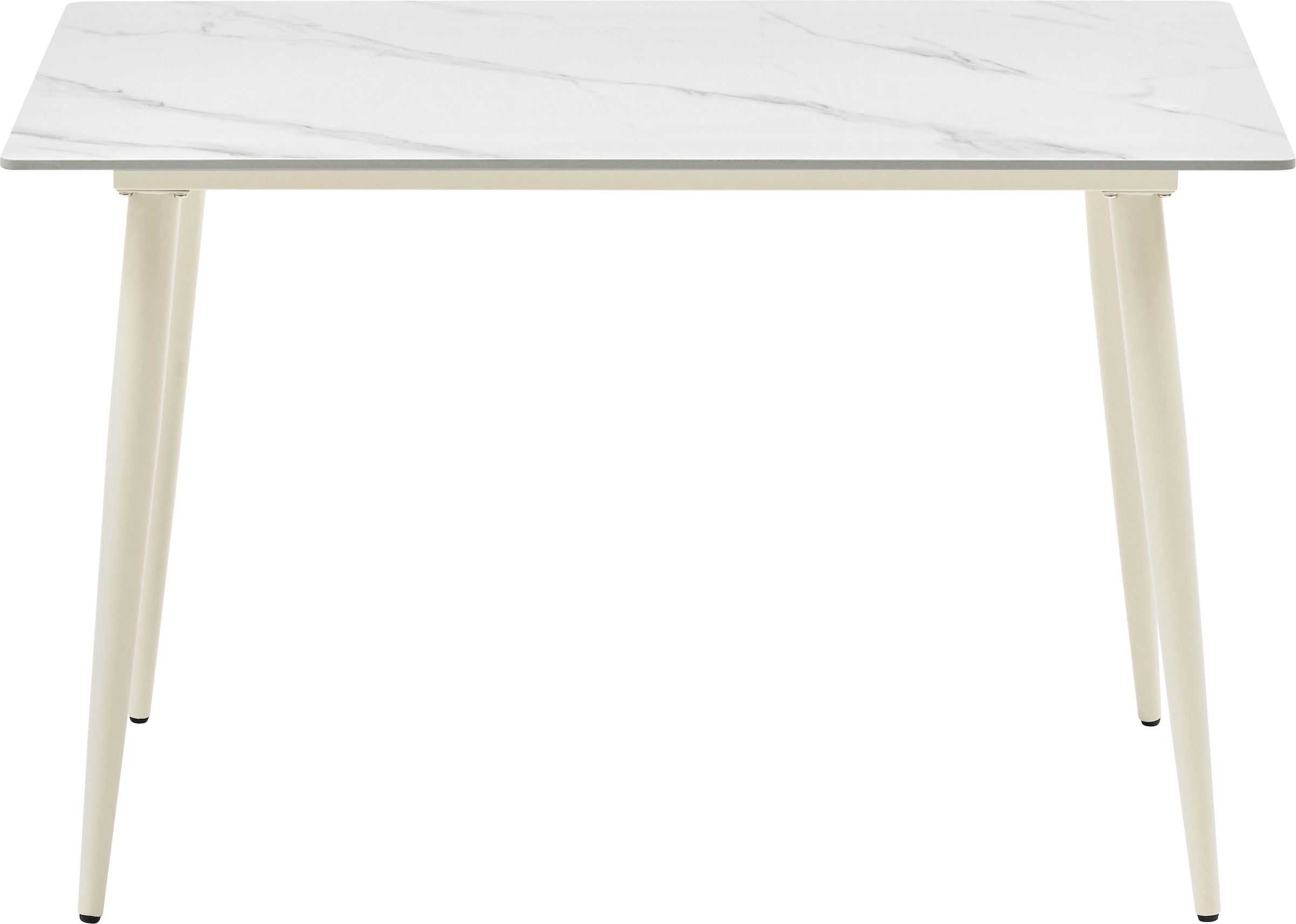 OTTO home Esstisch »Rylee« mit kratzfester Sintersteinplatte und modernem Metallgestell