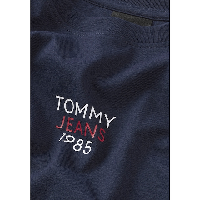 | Tommy ESSENTIAL BAUR Friday Logoschriftzug SS«, Jeans Black »TJW T-Shirt 1 LOGO mit SLIM