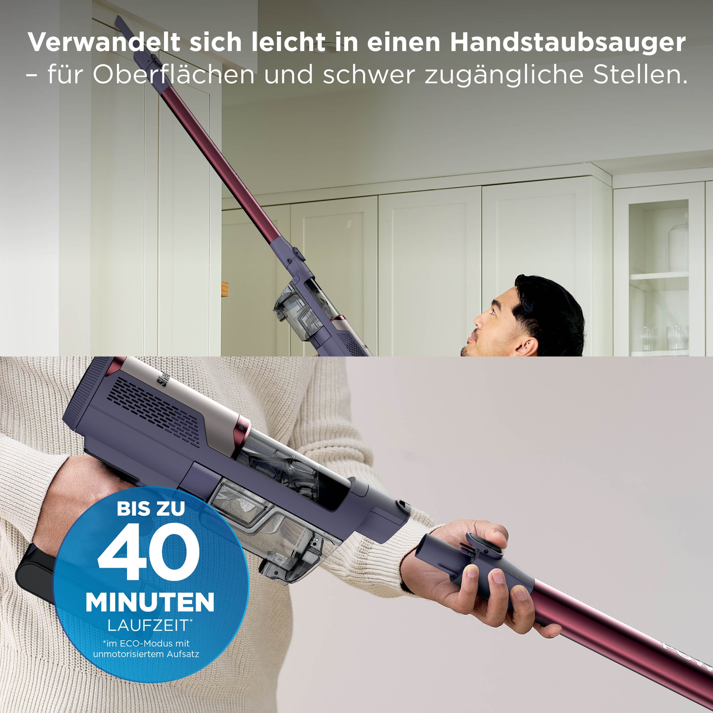 Shark Akku-Bodenstaubsauger »BU1621EU PowerLite«