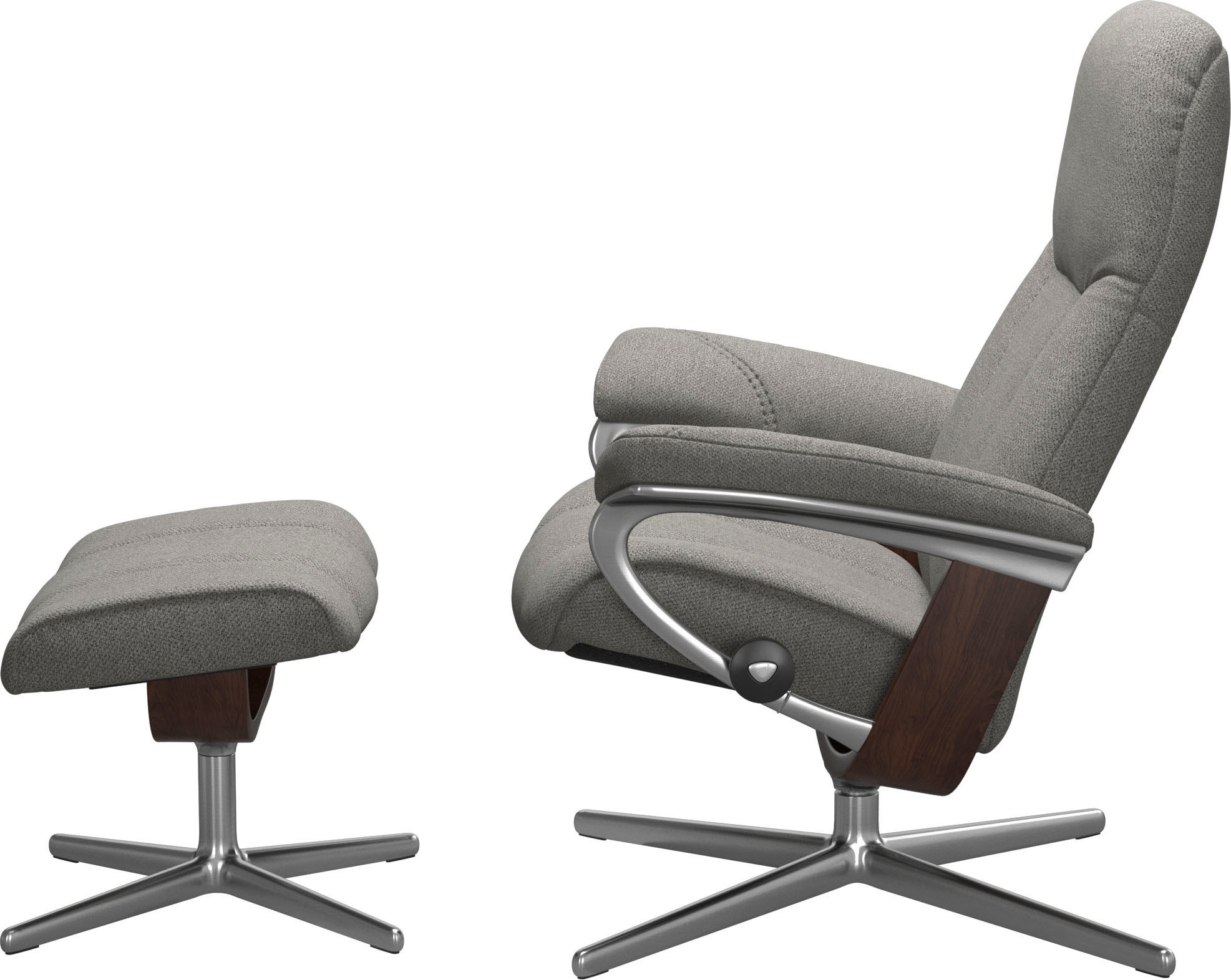 Stressless® Relaxsessel »Consul«, mit Cross Base, Größe S, M & L, Holzakzent Braun