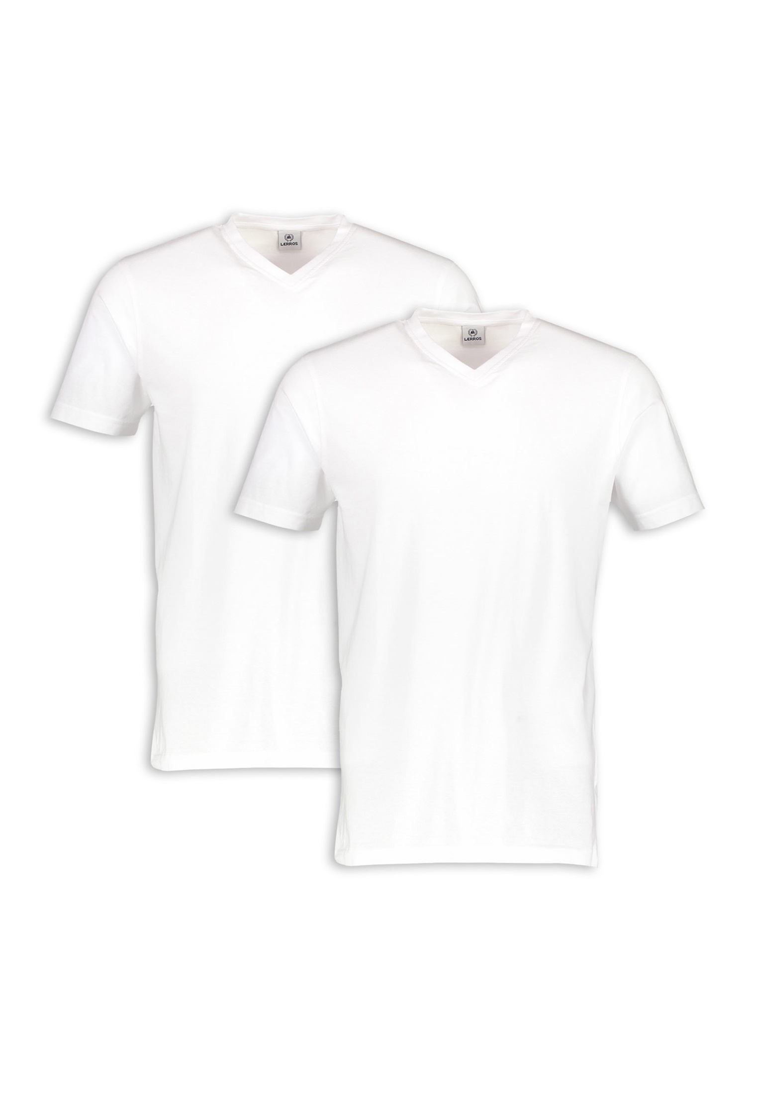 lerros -  T-Shirt " DOPPELPACK T-SHIRT V-AUSSCHNITT"
