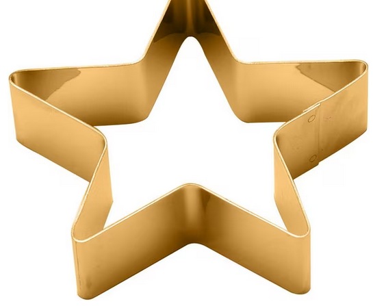 ECHTWERK Serviettenring, (Set, 4 tlg.), Serviettenhalter-Set, Serviettenschnallen, Sterndesign, aus Edelstahl