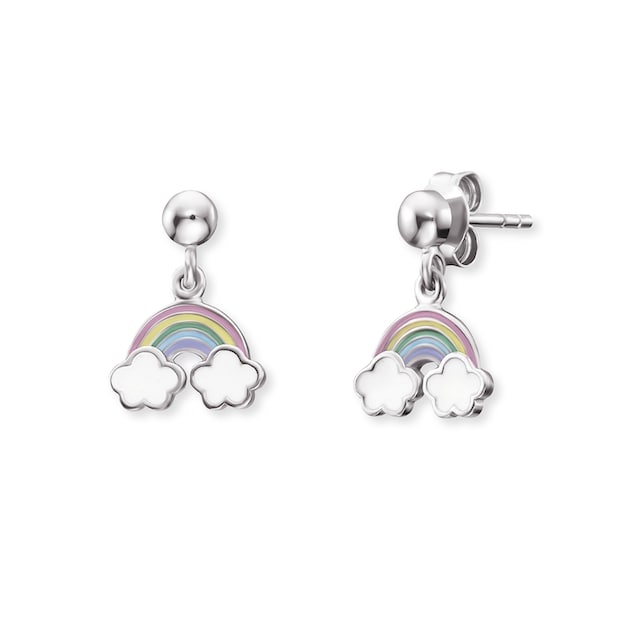 Black Friday Herzengel Paar Ohrstecker »Regenbogen, HEE-RAINBOW«, mit  Emaille | BAUR