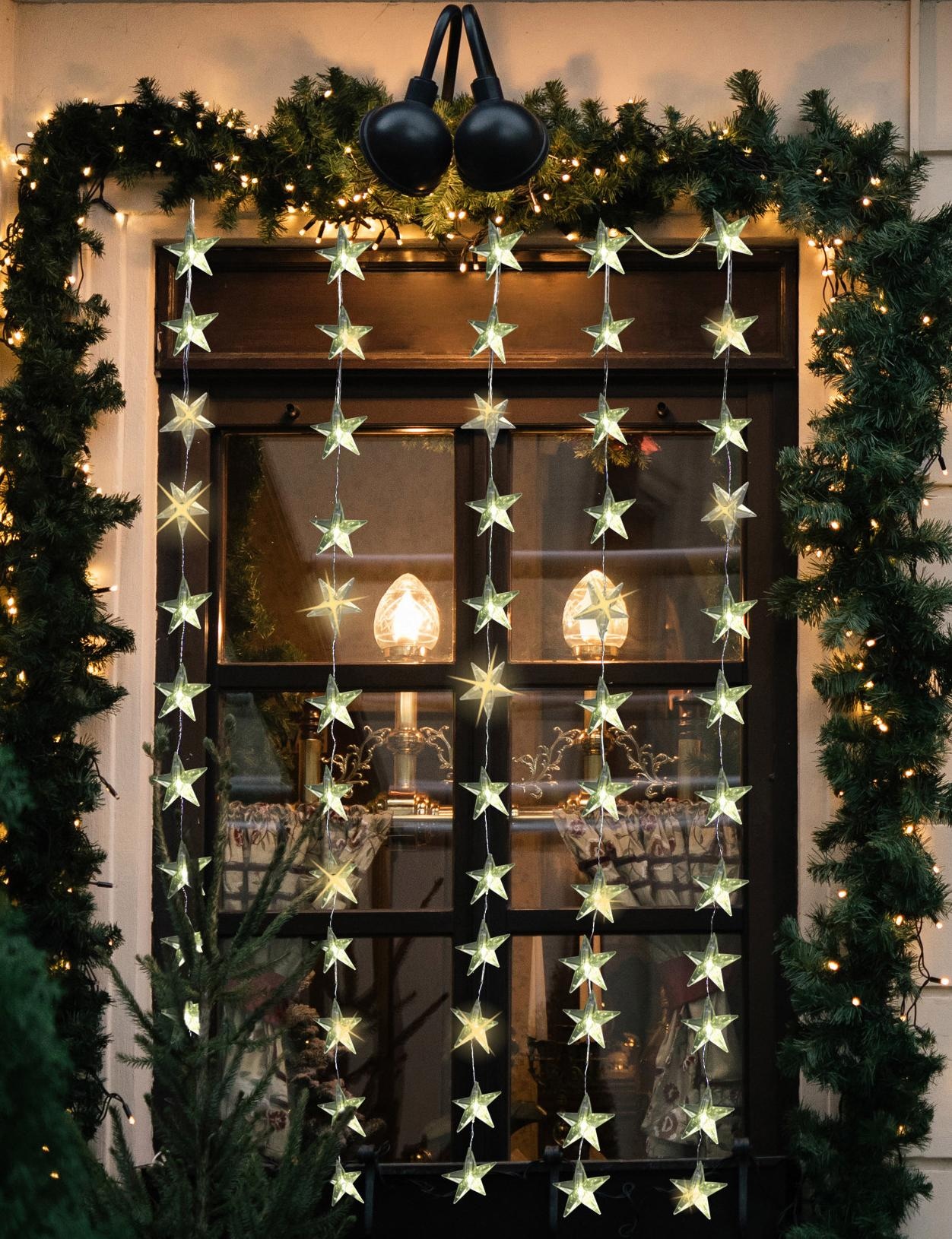 Star-Max bestellen aussen«, | Lichtervorhang BAUR LED-Tür-Vorhang »Weihnachtsdeko