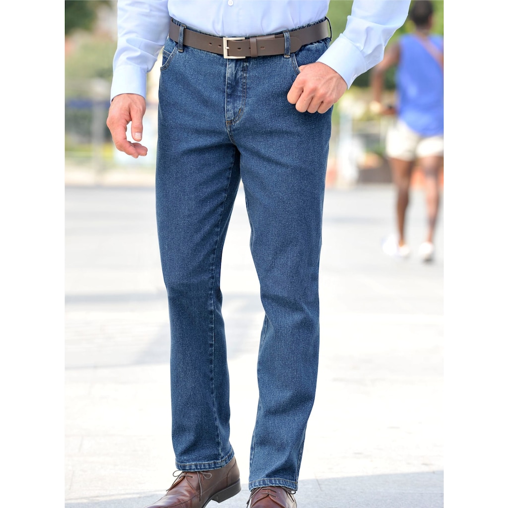 Classic Dehnbund-Jeans, (1 tlg.)