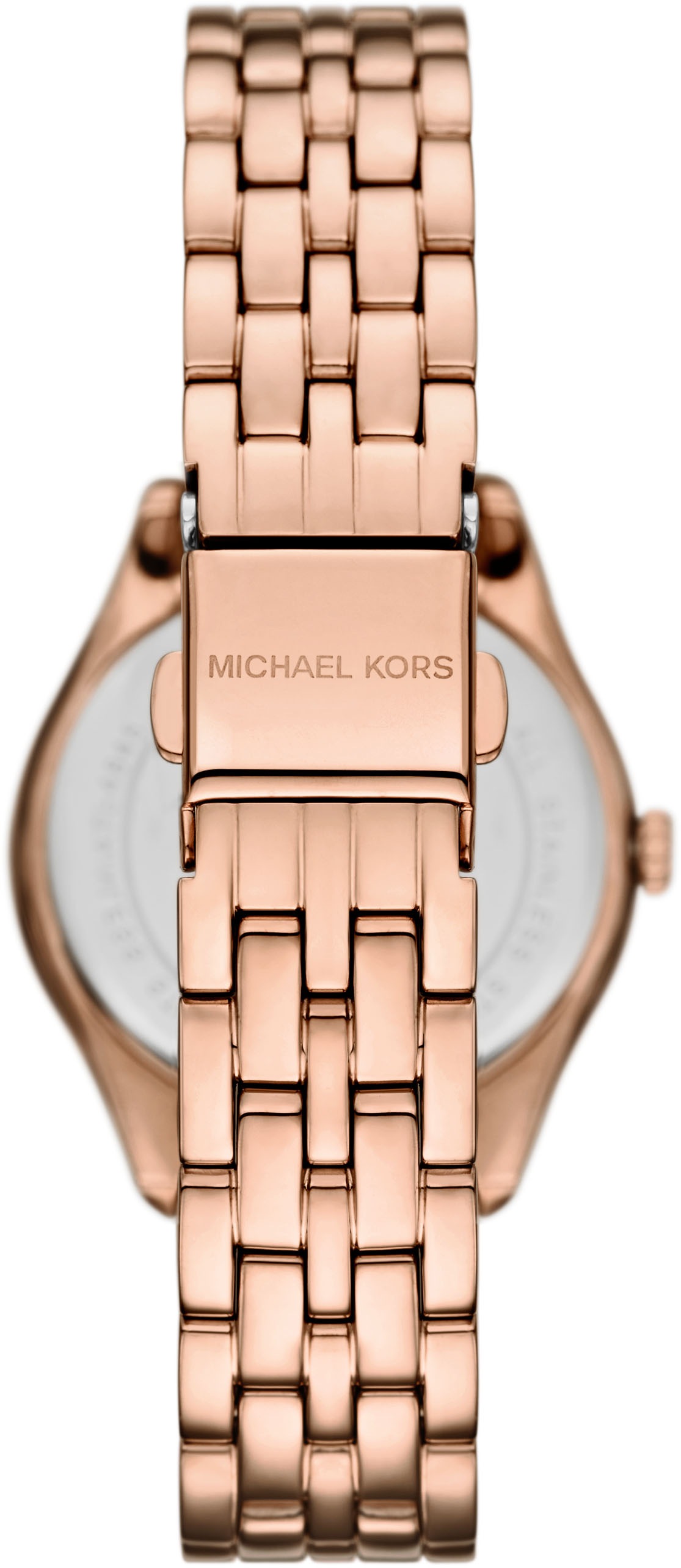 MICHAEL KORS Quarzuhr »MINI HARLOWE«, Armbanduhr, Damenuhr, Edelstahlarmband, analog