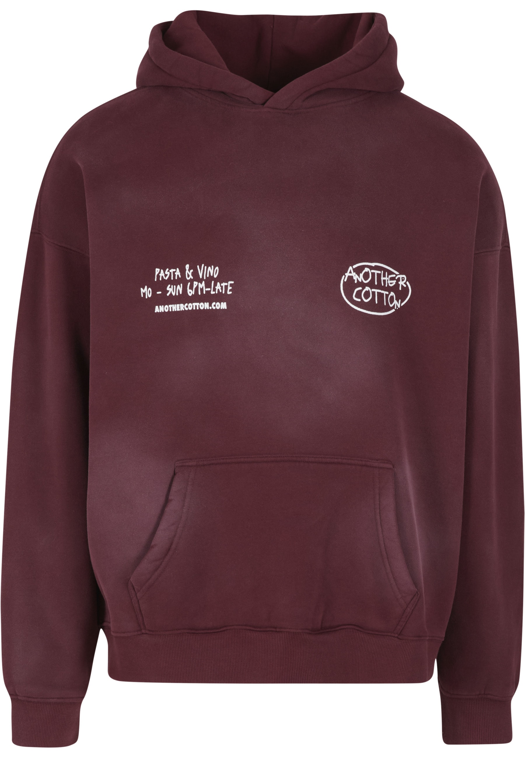 Another Cotton Lab Kapuzensweatshirt "Another Cotton Lab Pasta Night Washed Hoodie", 1