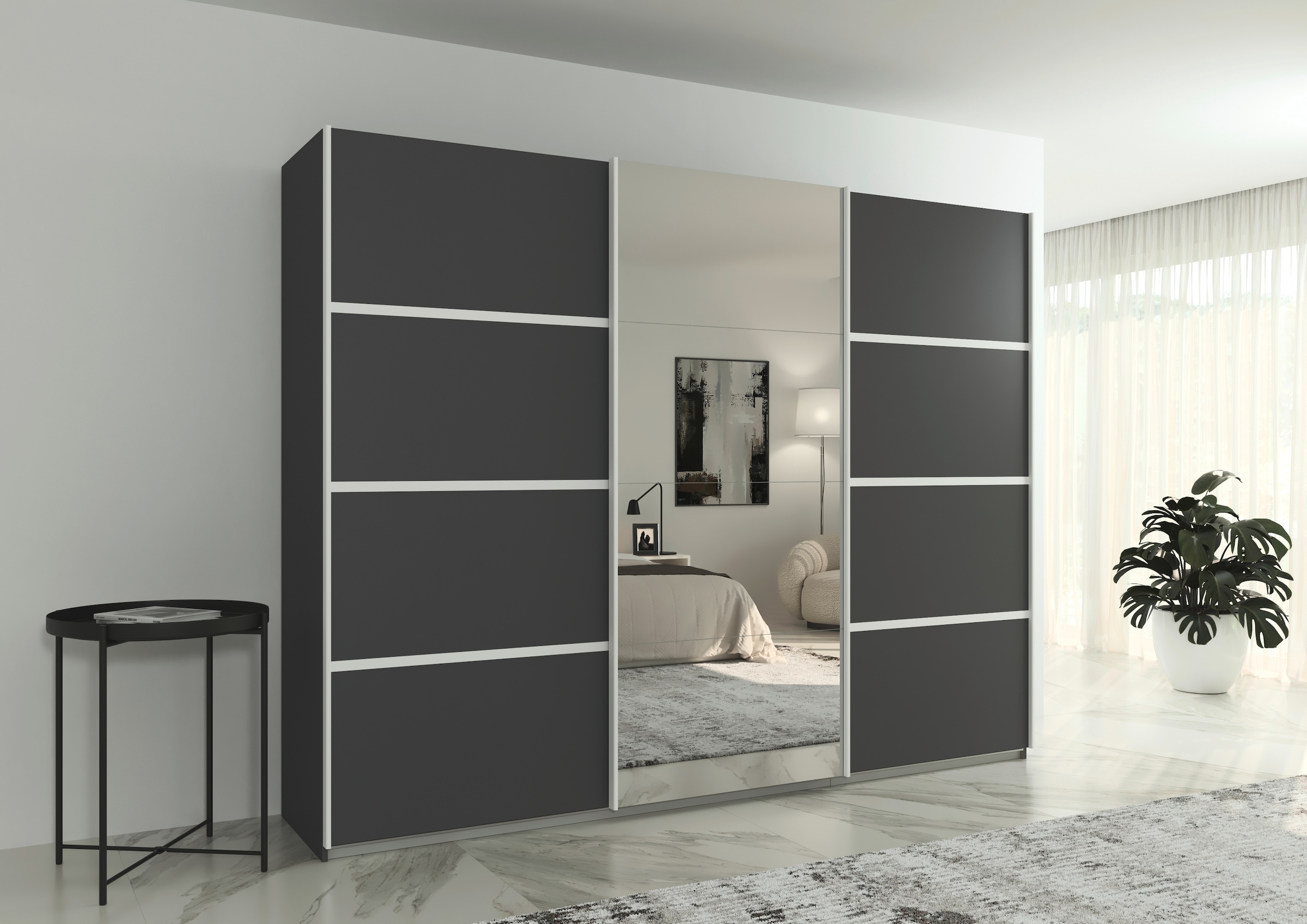 rauch Kleiderschrank "Schwebetürenschrank Garderobe Schrank TOP ANGEBOT Avo günstig online kaufen