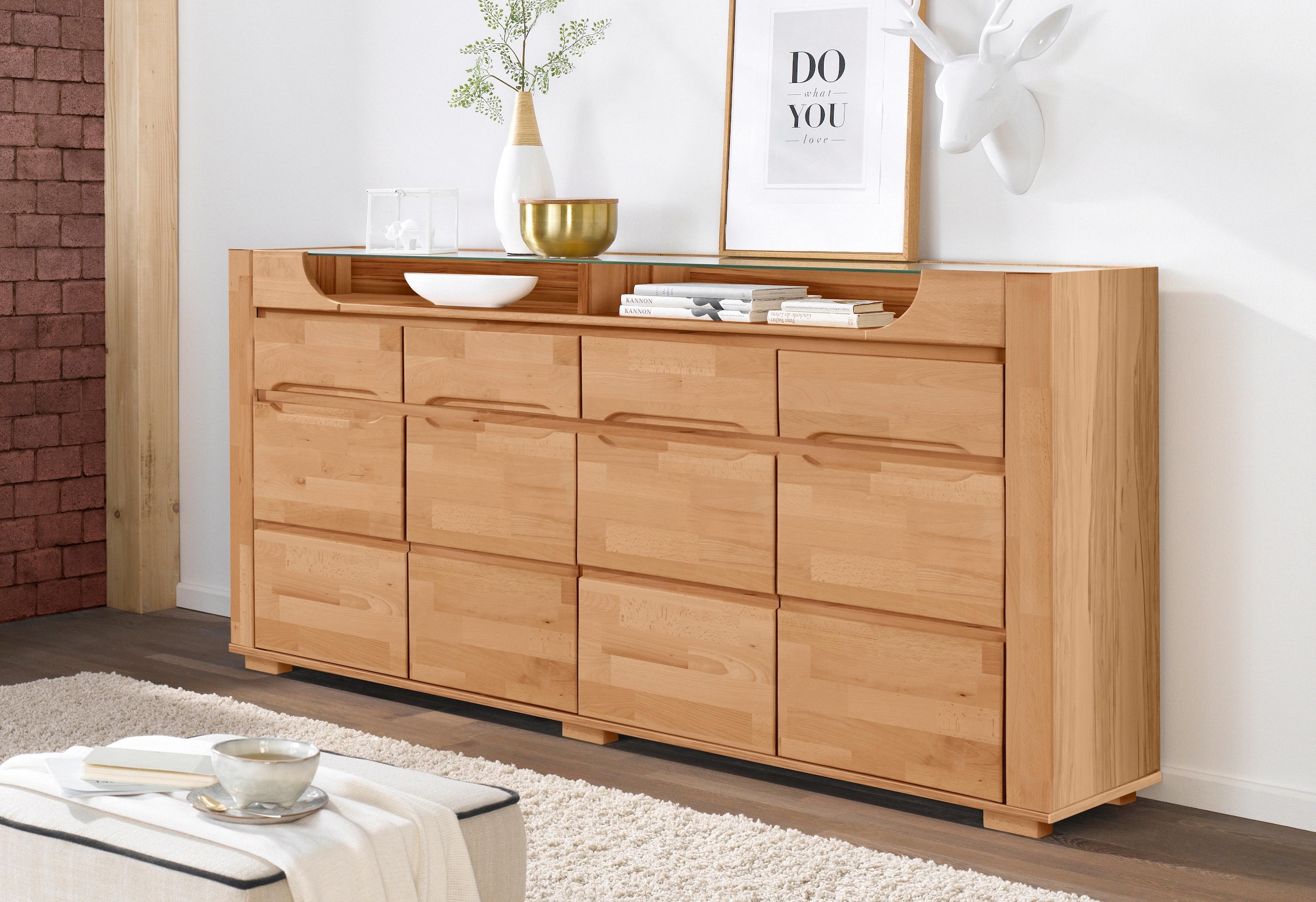 | Woltra Sideboard BAUR »Denis«, Breite 200 cm