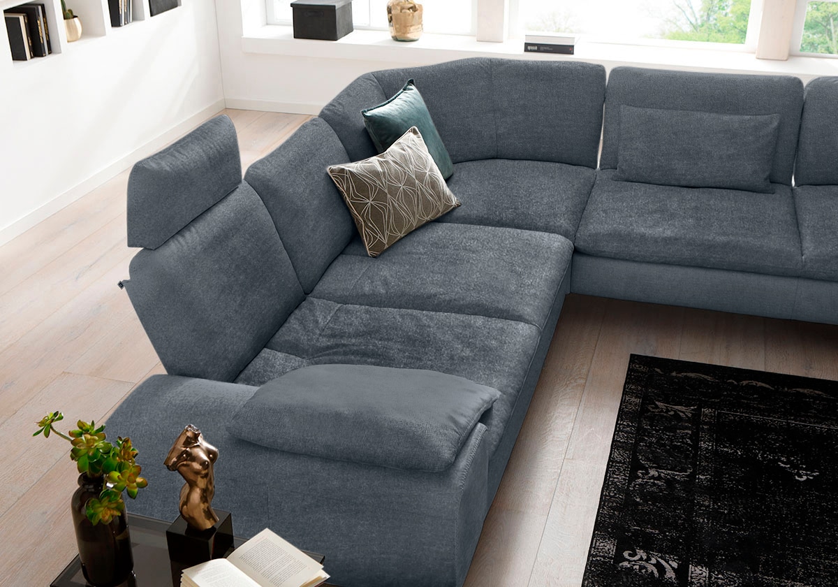 W.SCHILLIG Ecksofa "valentinoo, Designsofa, elegant und bequem, L-Form" mit günstig online kaufen