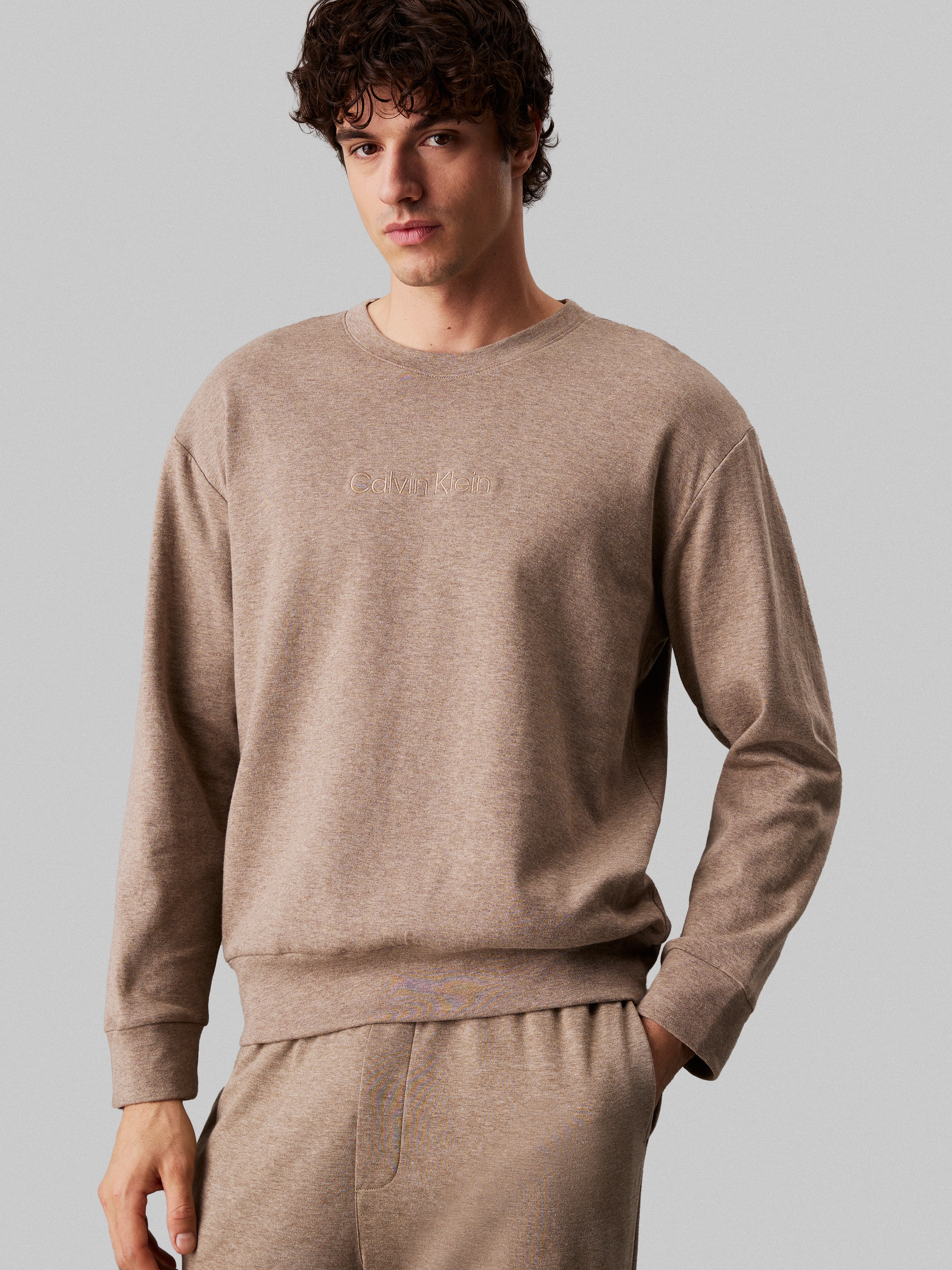 Calvin Klein Underwear Sweatshirt "L/S SWEATSHIRT", mit Logo-Stickerei günstig online kaufen