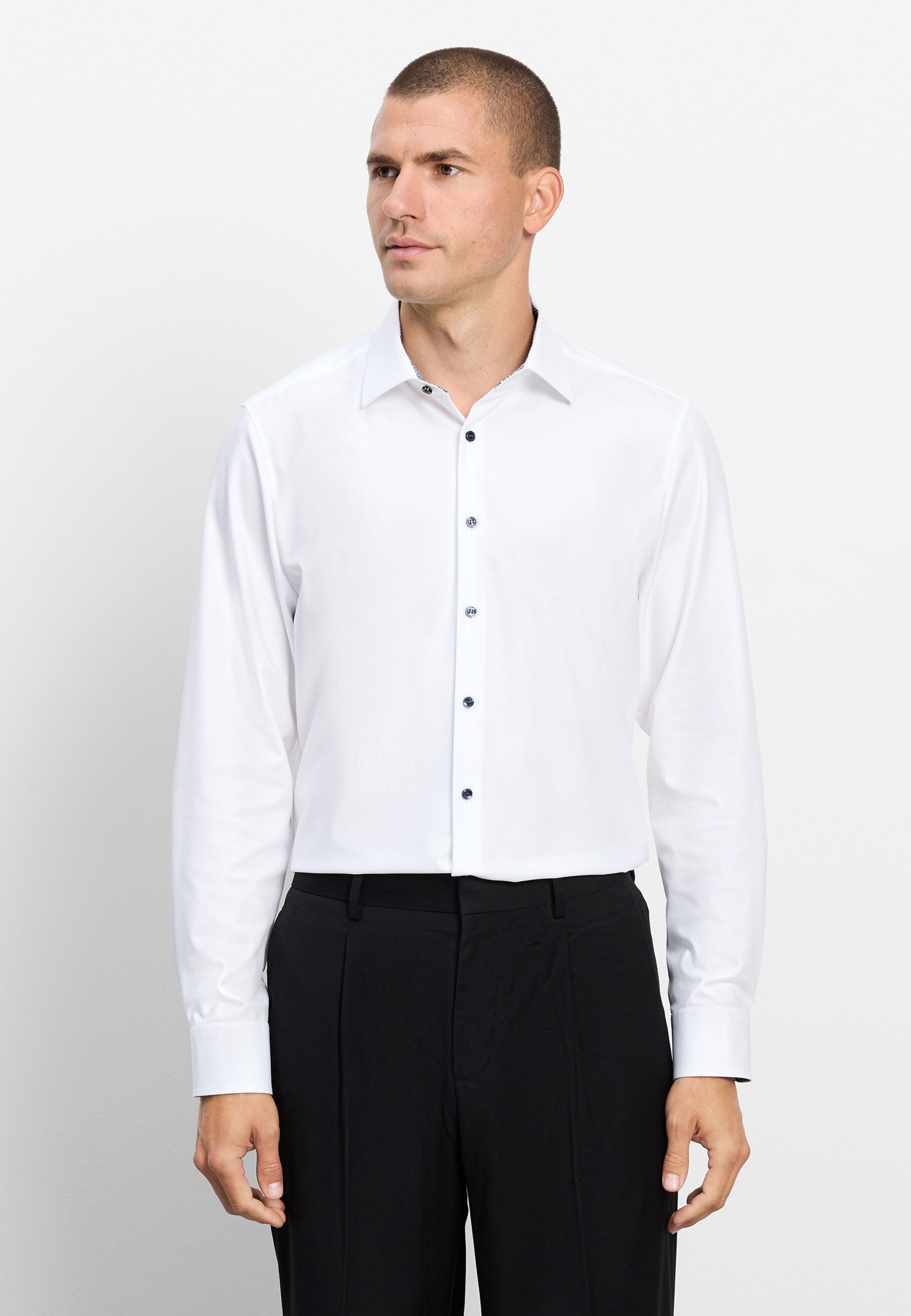 OLYMP Businesshemd "OLYMP Level Five 24/Seven, Body Fit, Kent mit extra langem Arm"