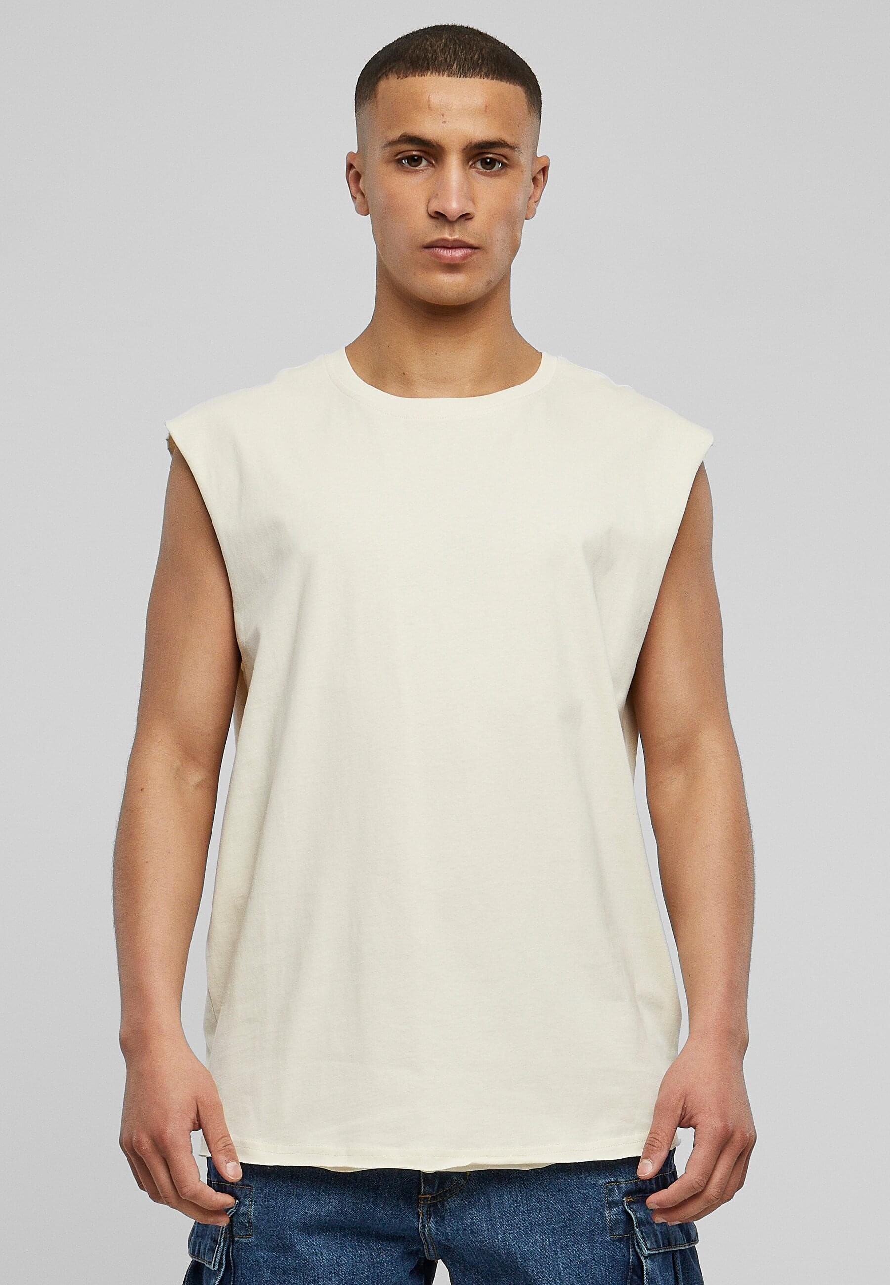 URBAN CLASSICS T-Shirt »Urban Classics Herren Open Edge Sleeveless Tee«, (1 tlg.)
