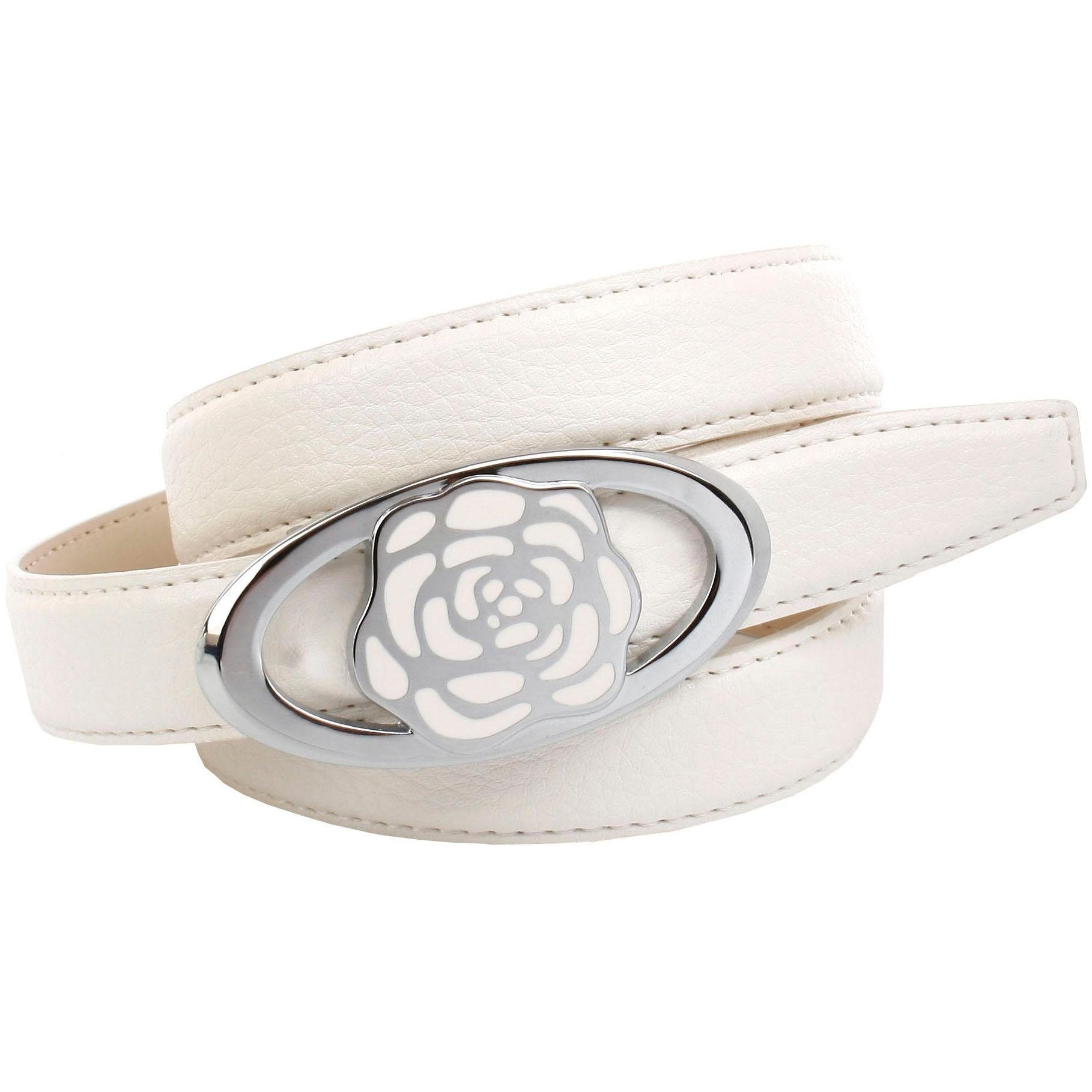 Anthoni Crown Ledergürtel, Weißer Ledergürtel mit Koppelschließe online  bestellen | BAUR