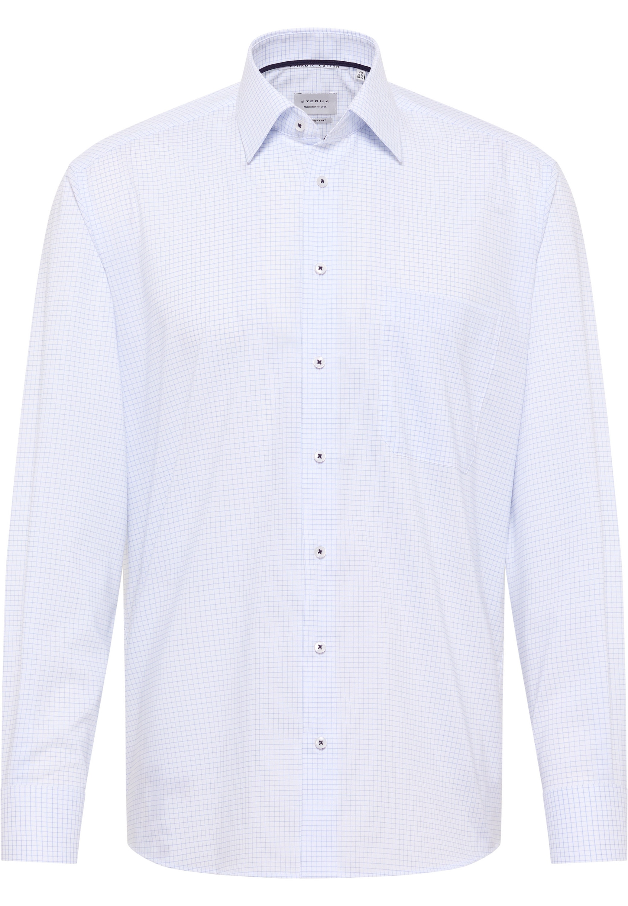 Eterna Langarmhemd »COMFORT FIT«, NON IRON (bügelfrei)