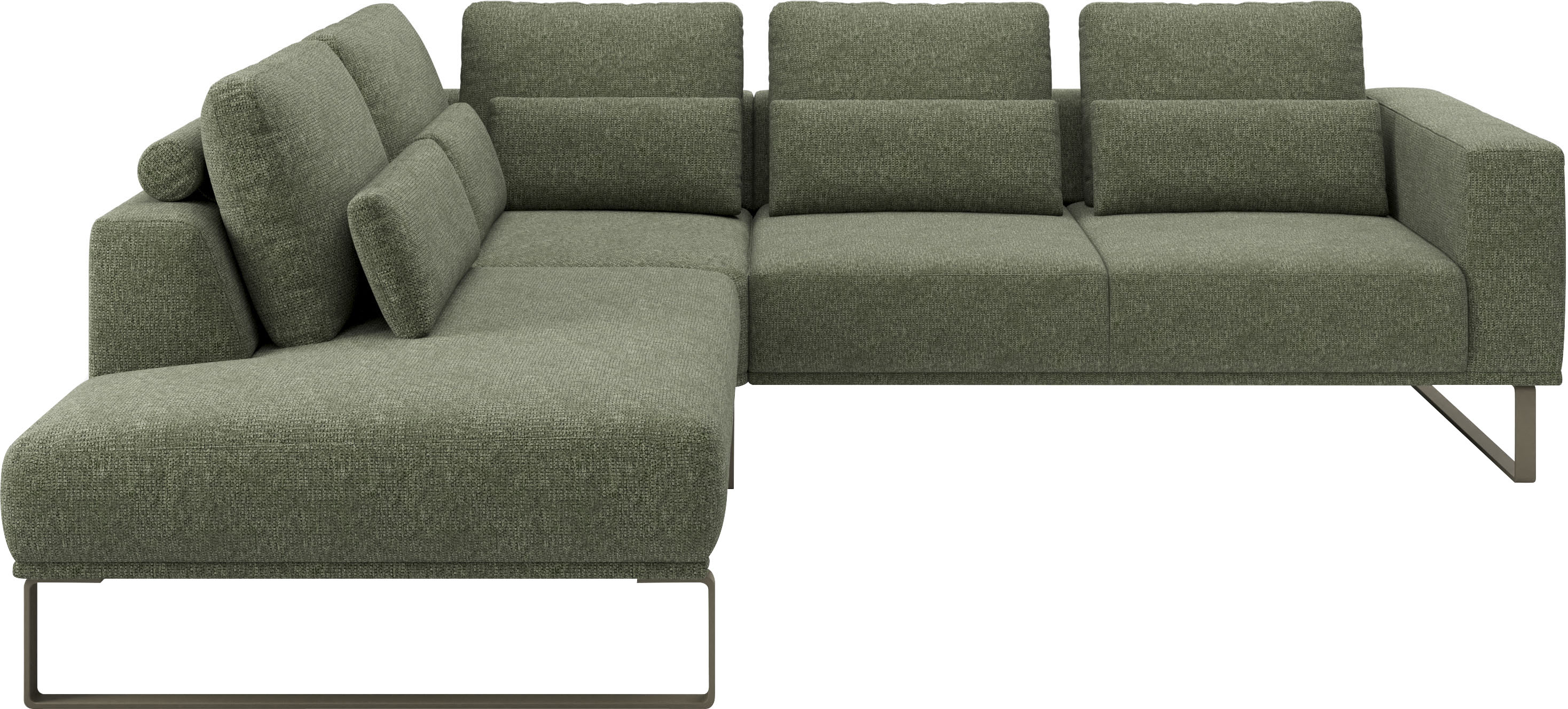 Musterring Ecksofa "JUSTB PM100, stilvoller Lounge-Komfort von Musterring" Kollektion Bettina Zimmermann, optionaler Sitzvorzug & Fuß-Auswahl