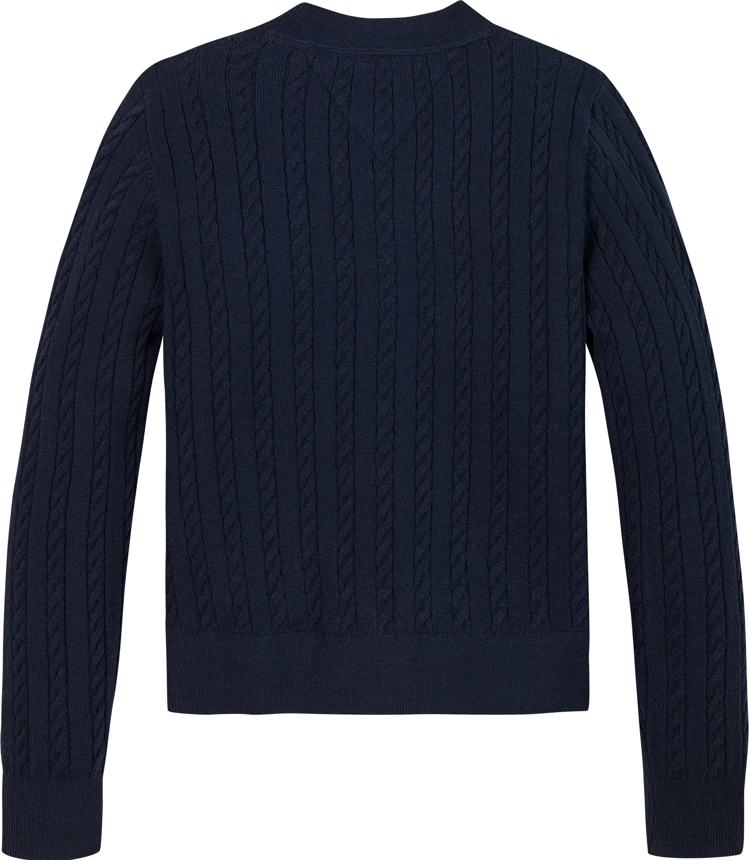 Tommy Hilfiger Strickjacke »MINI CABLE CARDIGAN«, mit kleinem Zopfmuster