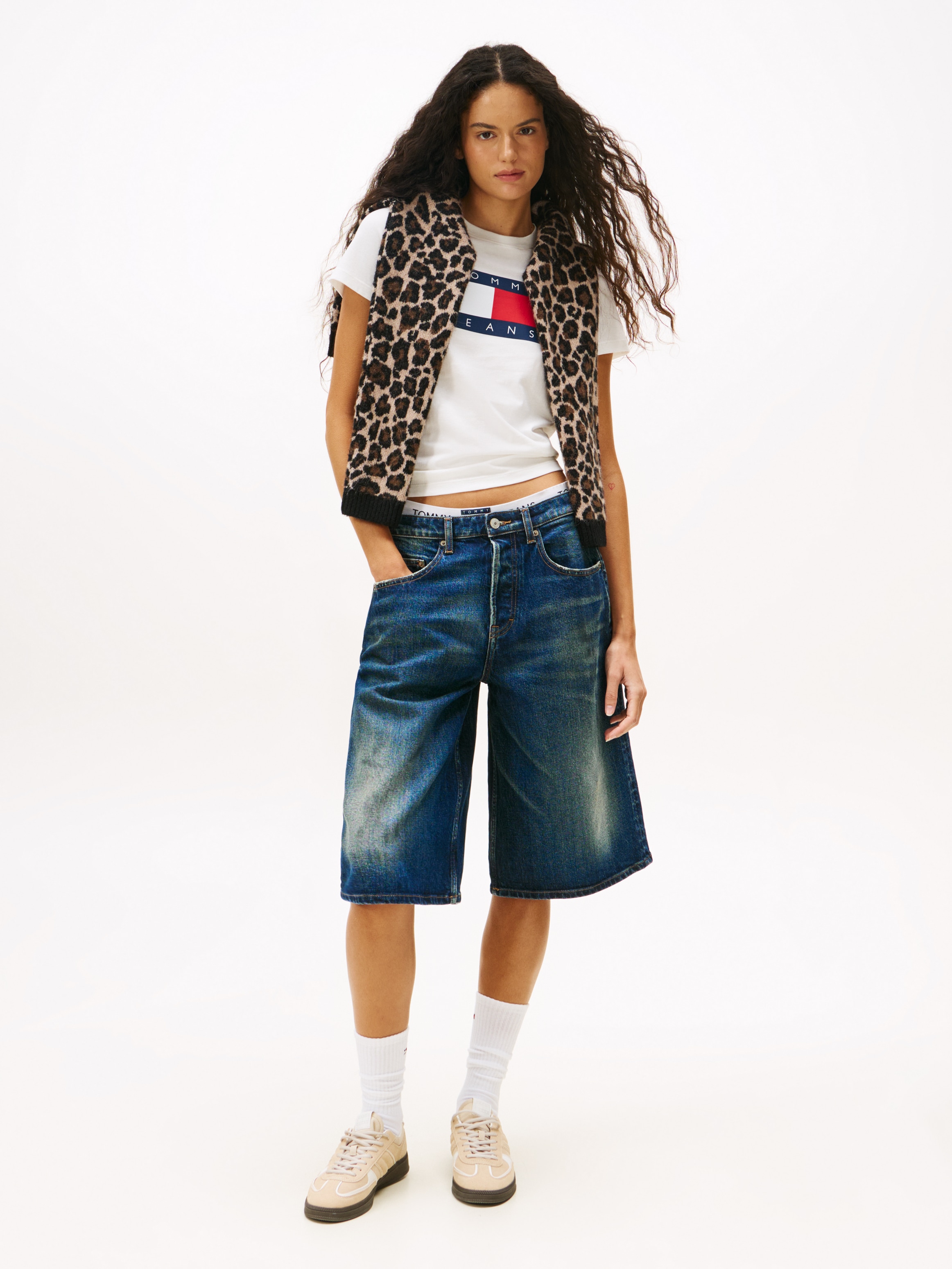 Thumbnail - Tommy Jeans Kurzarmshirt "TJW REG TJ FLAG SS TEE"