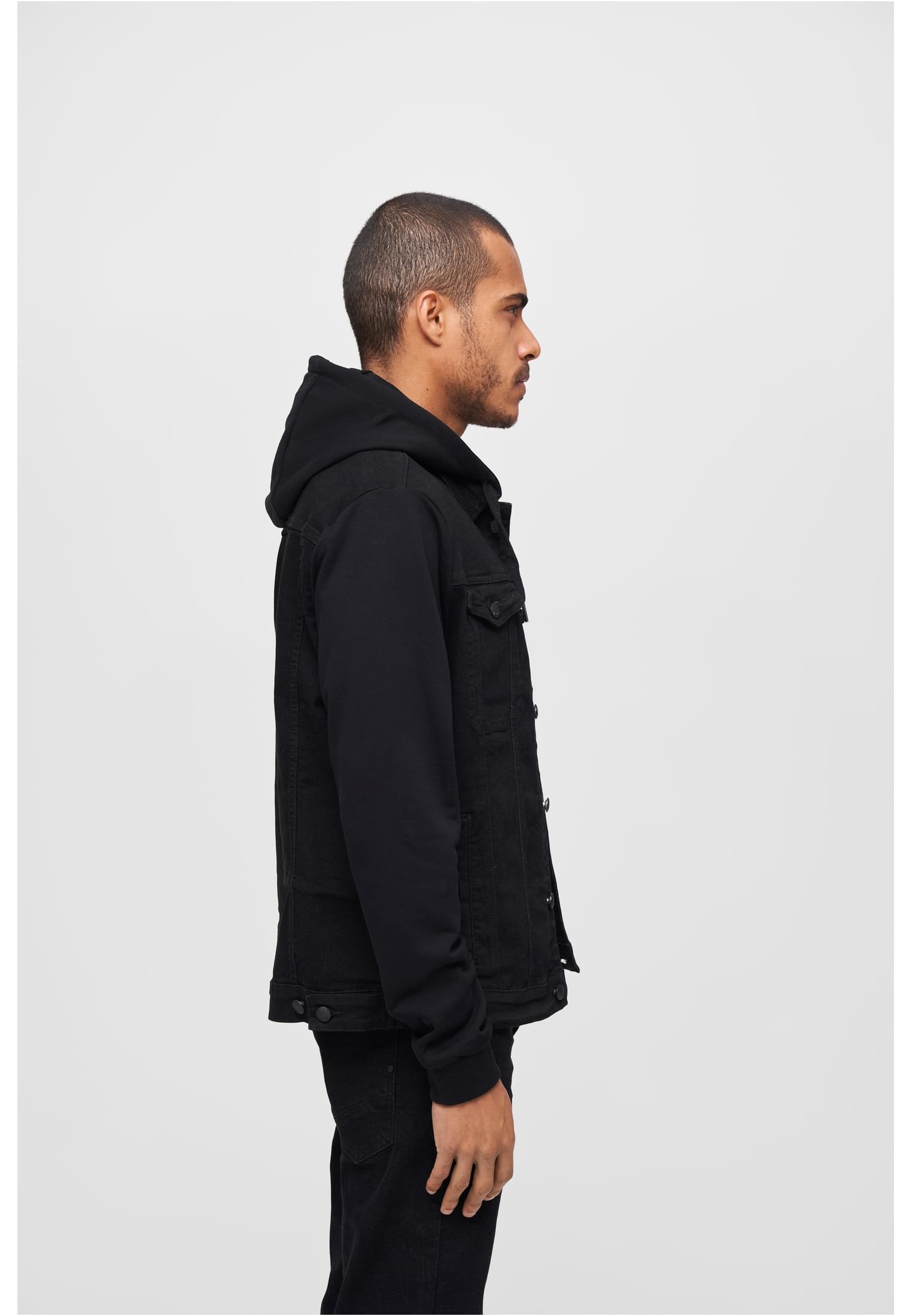 Brandit Anorak »Brandit Herren Cradock Denim Sweat Jacket«, (1 St.), ohne Kapuze