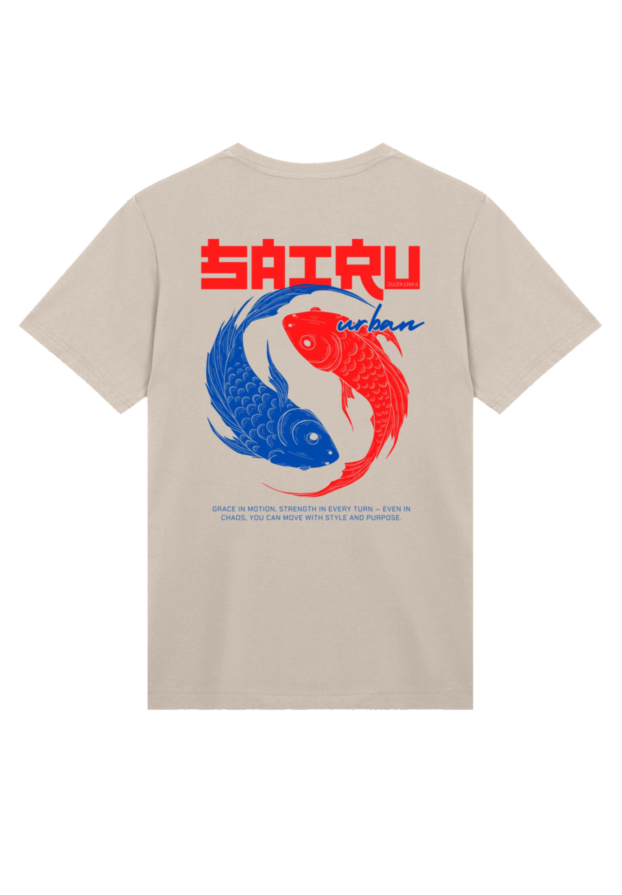 F4NT4STIC T-Shirt »Koi Fish Japan Streetstyle« Japan Streetwear Styles