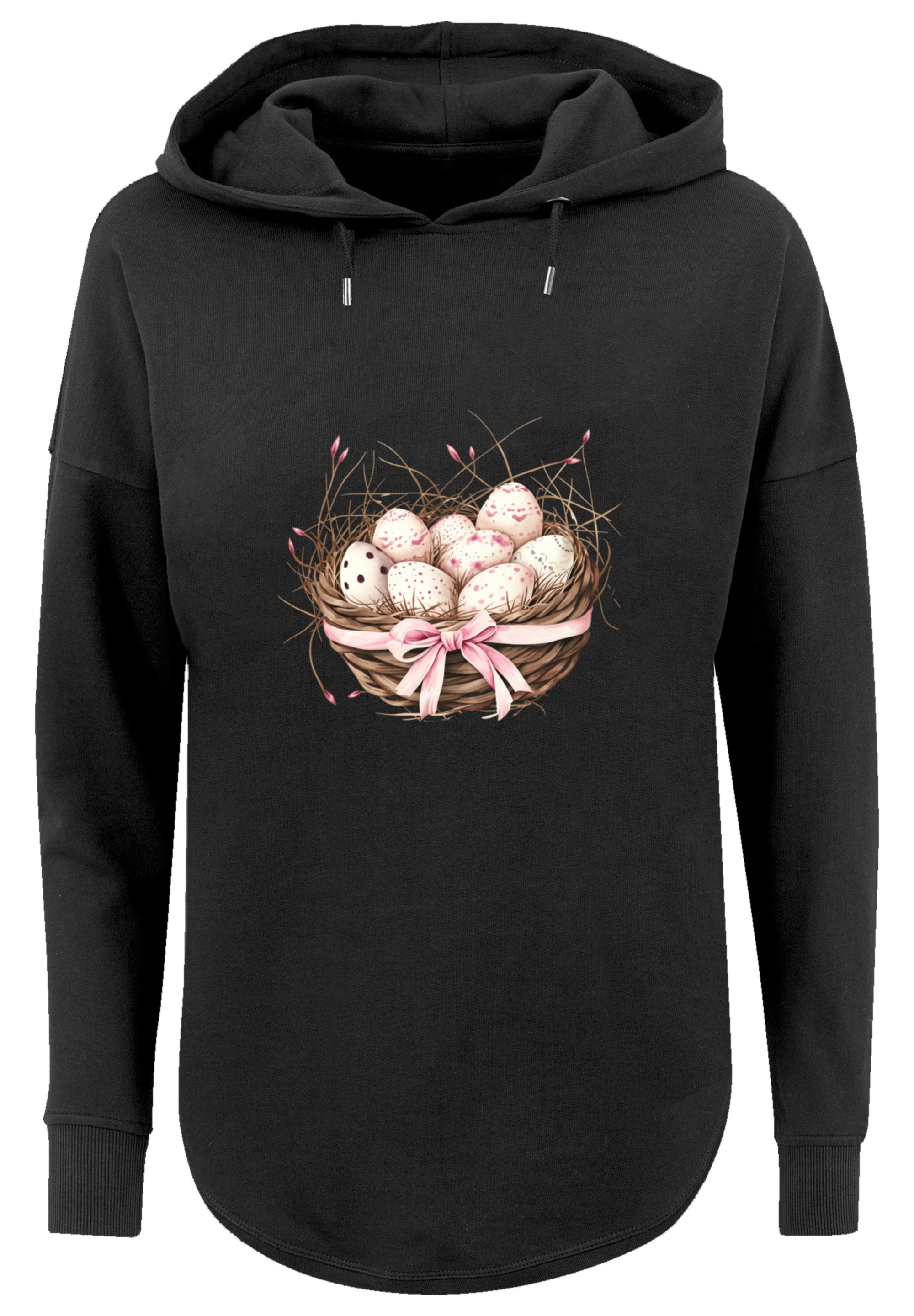 F4NT4STIC Kapuzenpullover »Osterei Nest Korb Dekor«, Premium Qualität