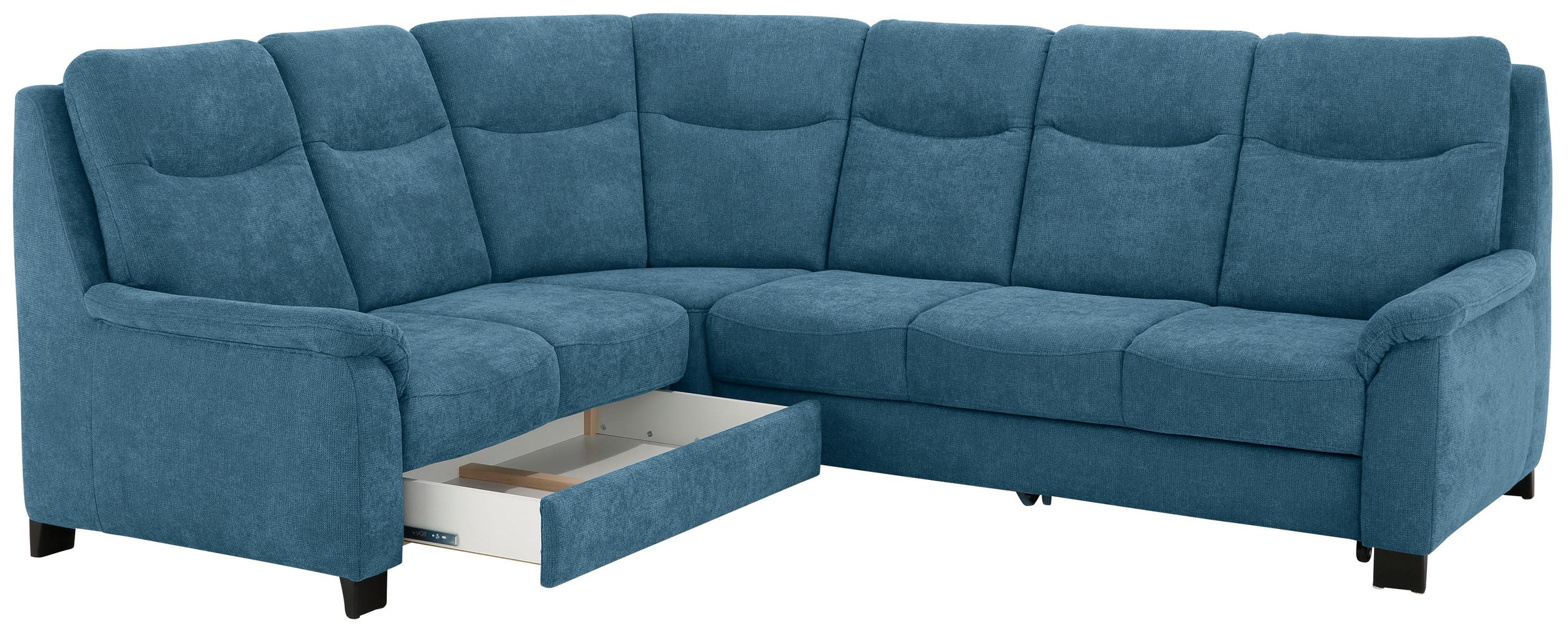 Home affaire Ecksofa »Boccaccio L-Form«, mit Federkern, incl. Kopfteilverstellung, wahlweise Bettfunktion