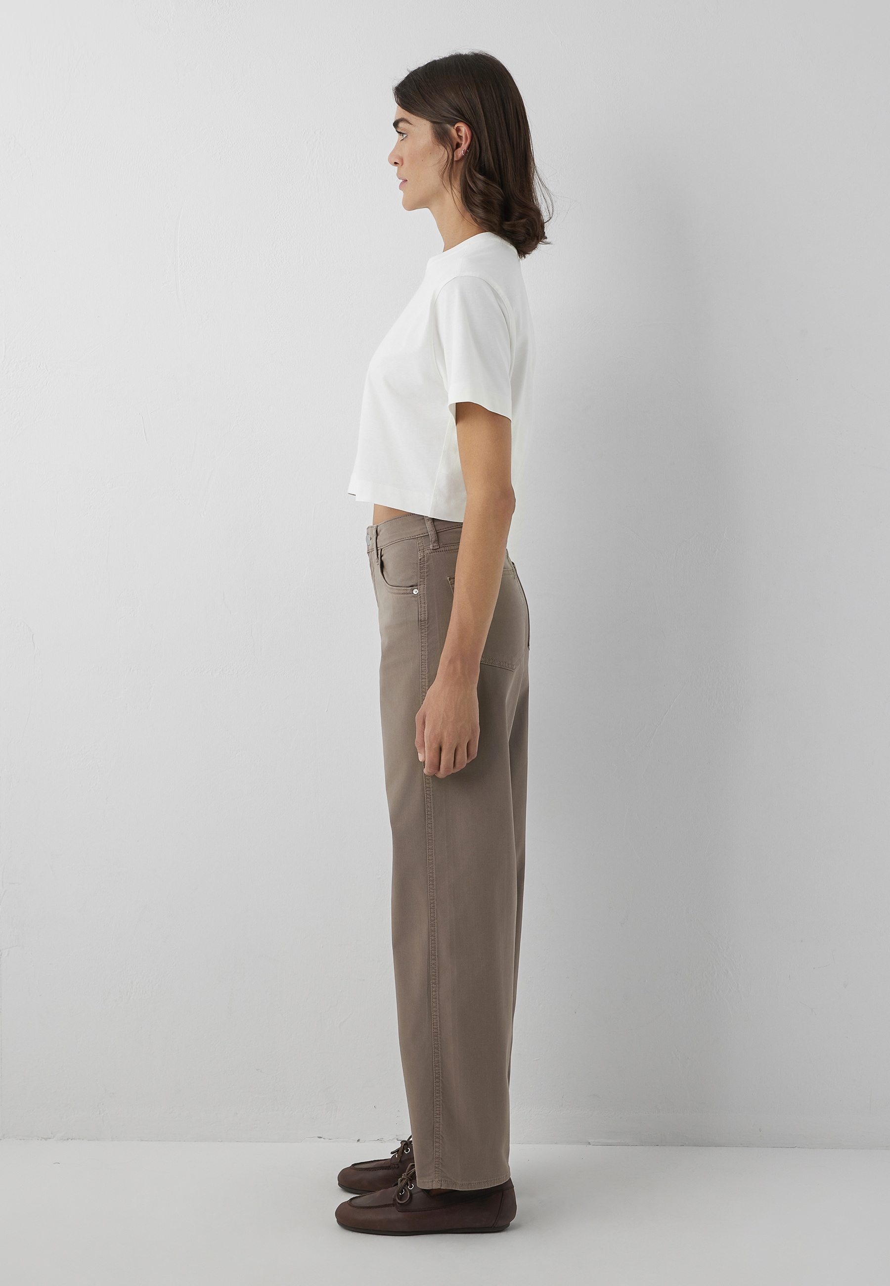 Mavi 1100000002199 »LEILA W/Cut« Baggy Jeans