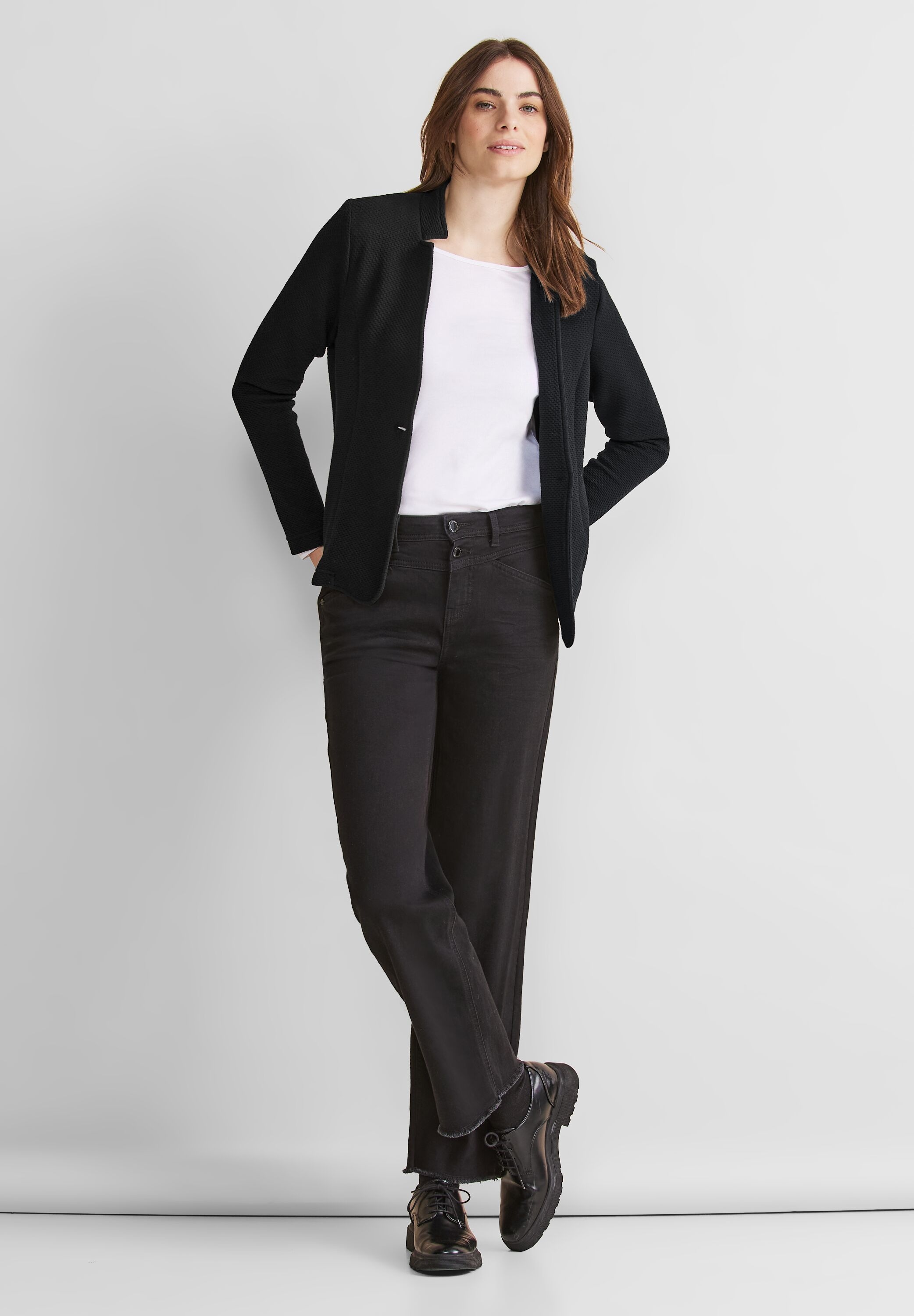 STREET ONE Sweatblazer, Jersey